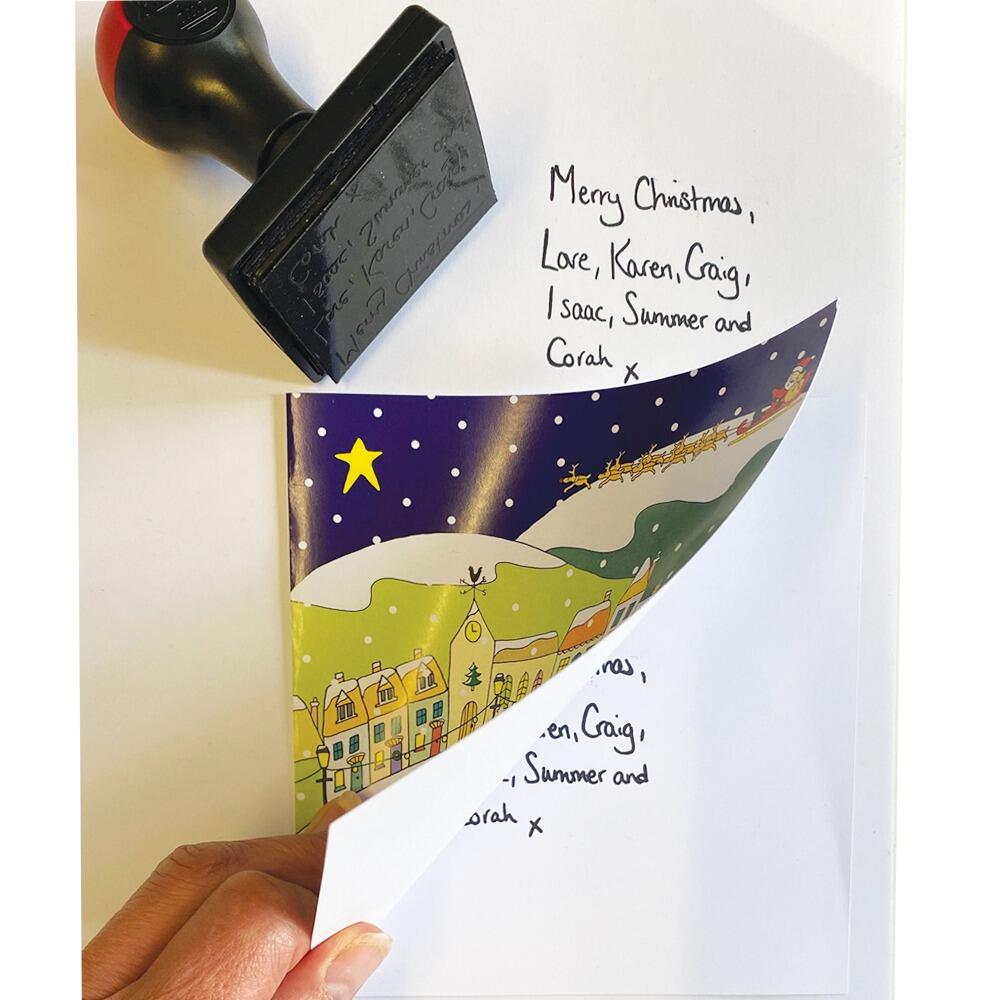 Signature Stamp | Save time writing repetitive messages with a hand writing image stamper