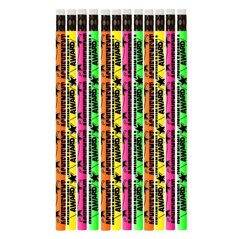 School Awards | 12 x Achievement Award Pencils. Quantity Discounts