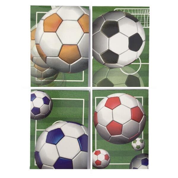 Stationery Gifts | Low Cost, Football Design Mini Notepads. Quantity Discounts.