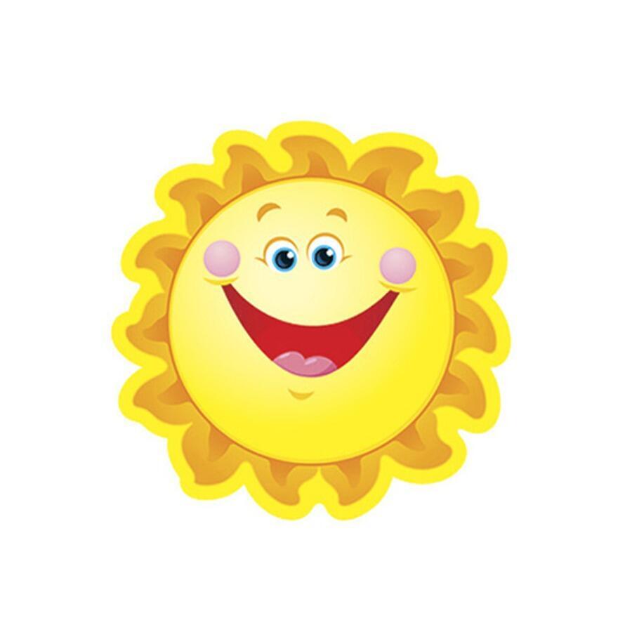 Classroom Display Card Cutouts | Happy Sun-36 Small Cut Outs