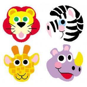 Teacher Stickers | 800 x Small Zoo Animal Stickers for Children T46058.