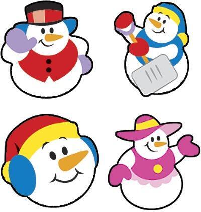 Childrens Stickers | Super Snowman Friends Kids Stickers.