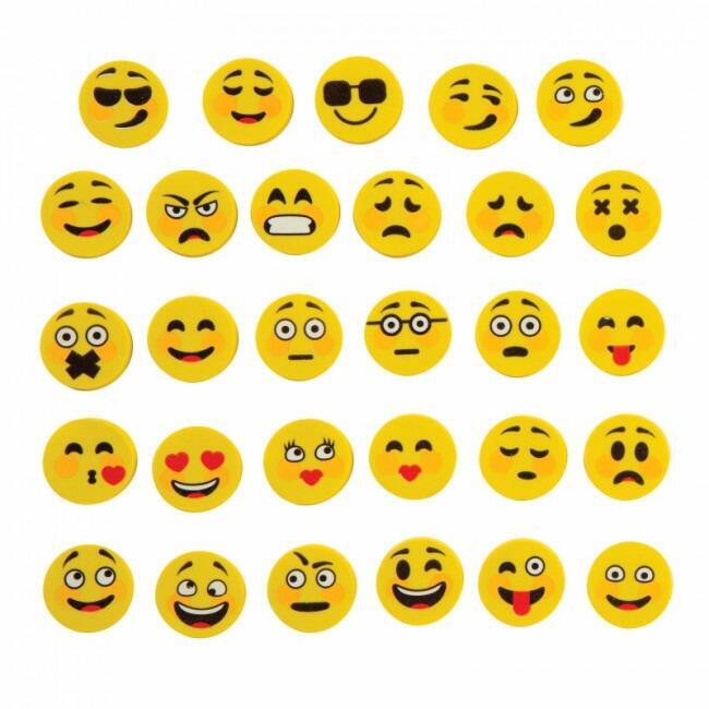 Fun Erasers | Small Emoji Erasers For Party Bags & Class Gifts.