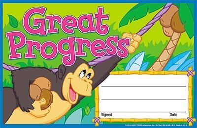 Teacher Certificates | 30 x "Great Progress" Award Certificates for Effort (T81014)