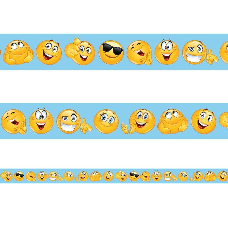 Classroom Display Borders | Emoji Fun Trimmers / Borders.