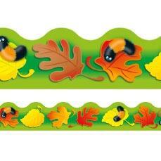 Display Borders / Trimmers | Autumn Fun Colourful Classroom Displays. 12 Metres