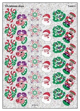 Childrens Stickers | Christmas Sparkles School Stickers for Teachers.