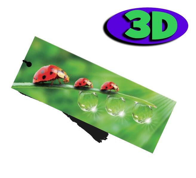 3D Bookmarks | Bulk Packs of Stunning Ladybird 3D Bookmarks. Ideal Reading Incentive/Party Gift