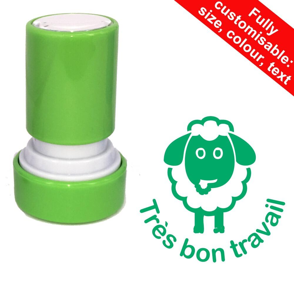 French Teacher Stamps | Très bon travail French Teacher Stamp - 22mm