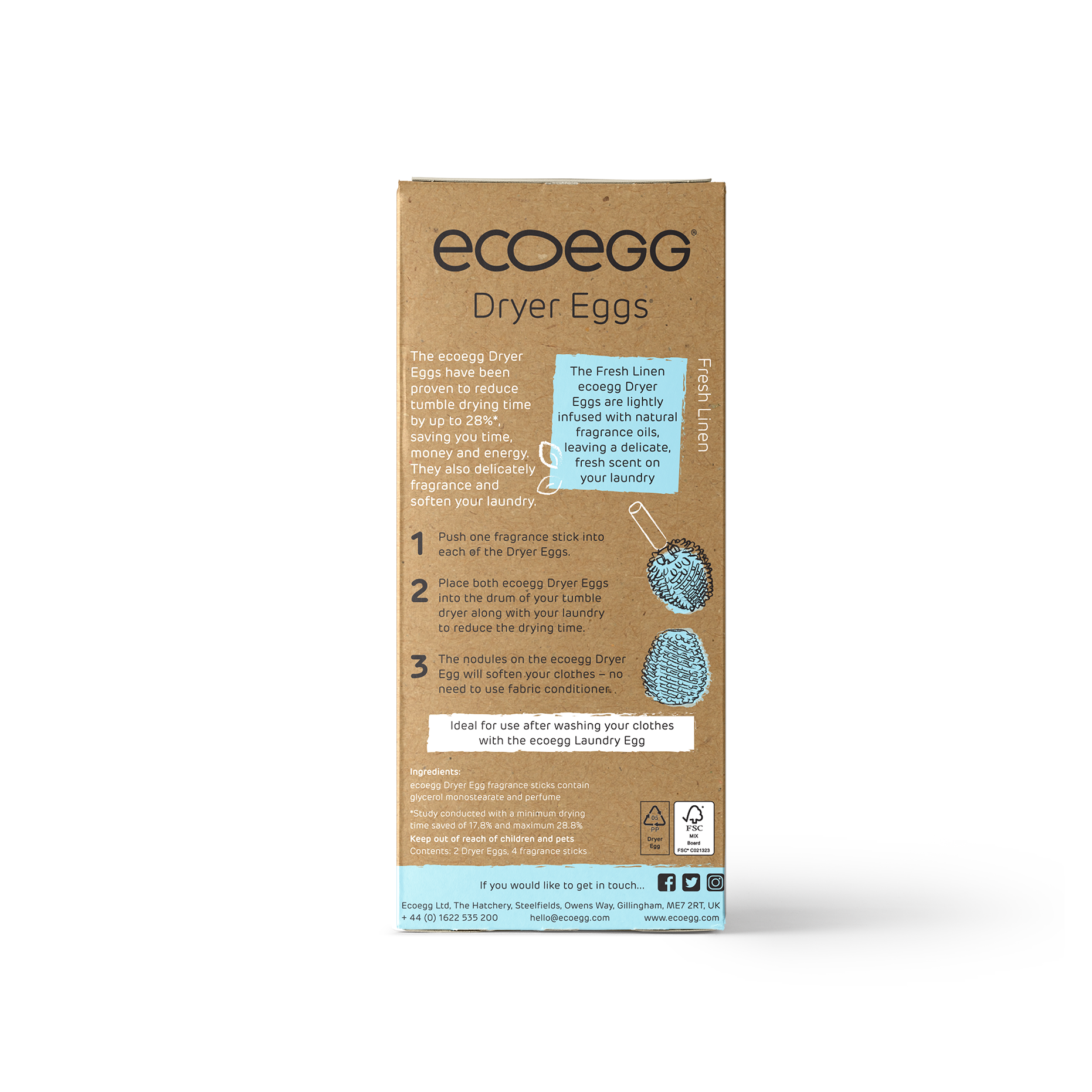 Ecoegg Dryer Egg Fresh Linen