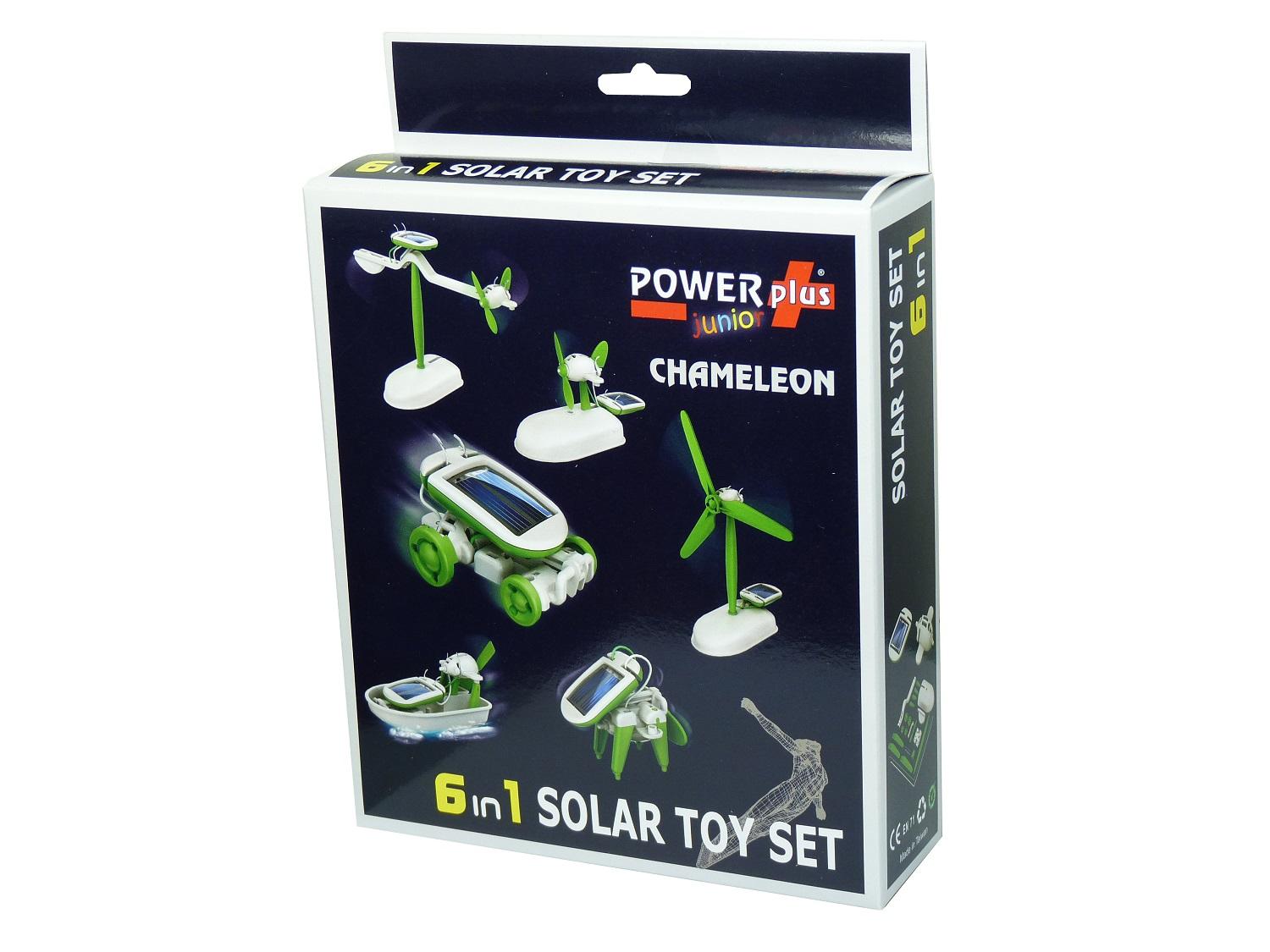POWERplus "Junior" Chameleon 6 in 1 Solar Educational Toy Set 