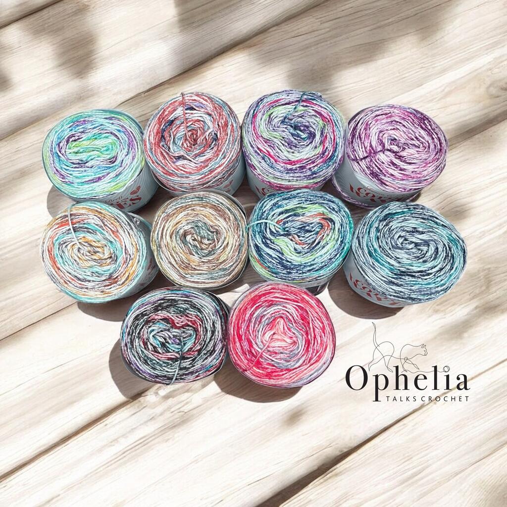 Discover the Magic of James C. Brett Cotton Waves Yarn Cakes