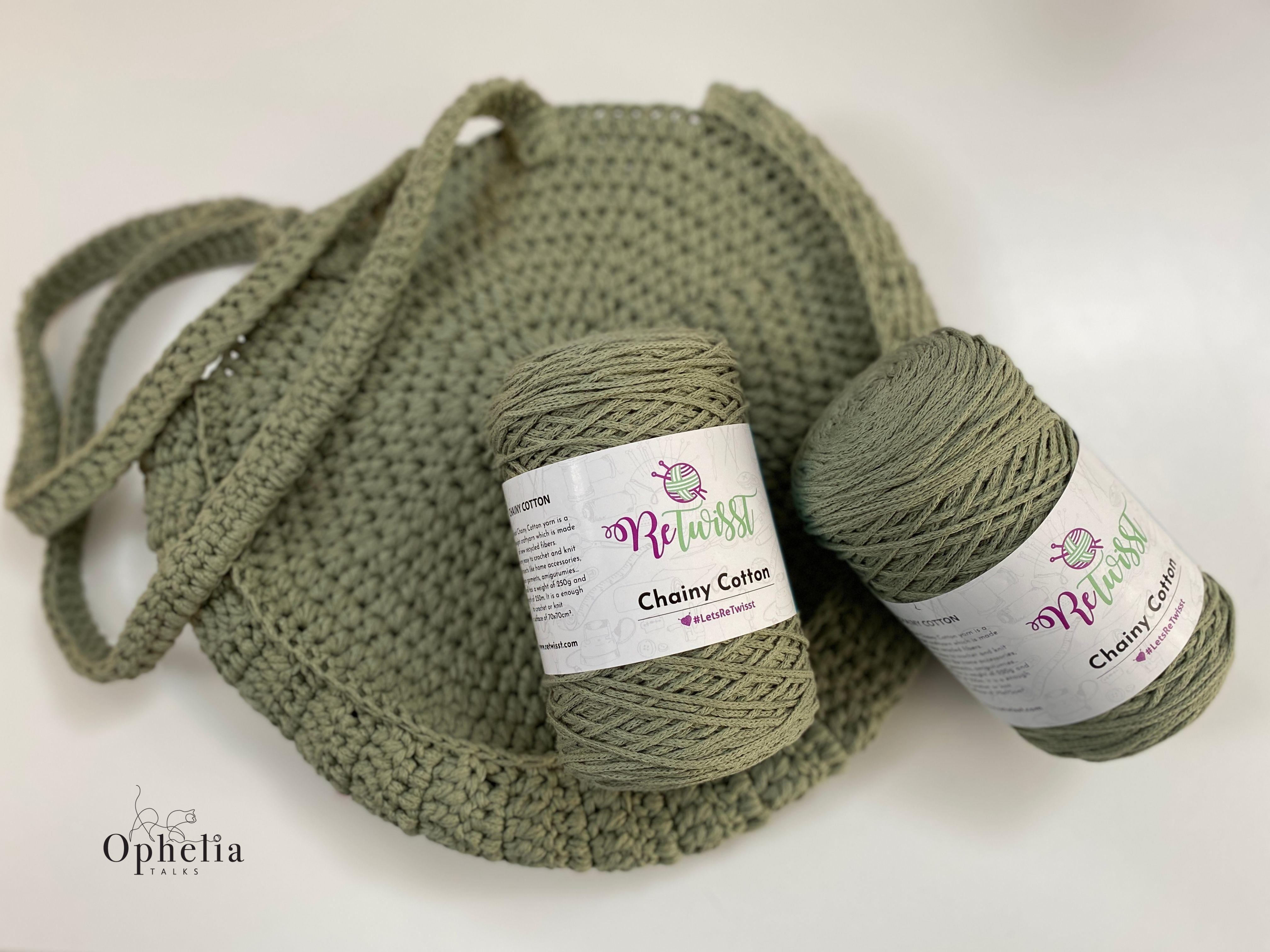 Thea Bag Crochet Yarn Kit - Twice Sheared Sheep