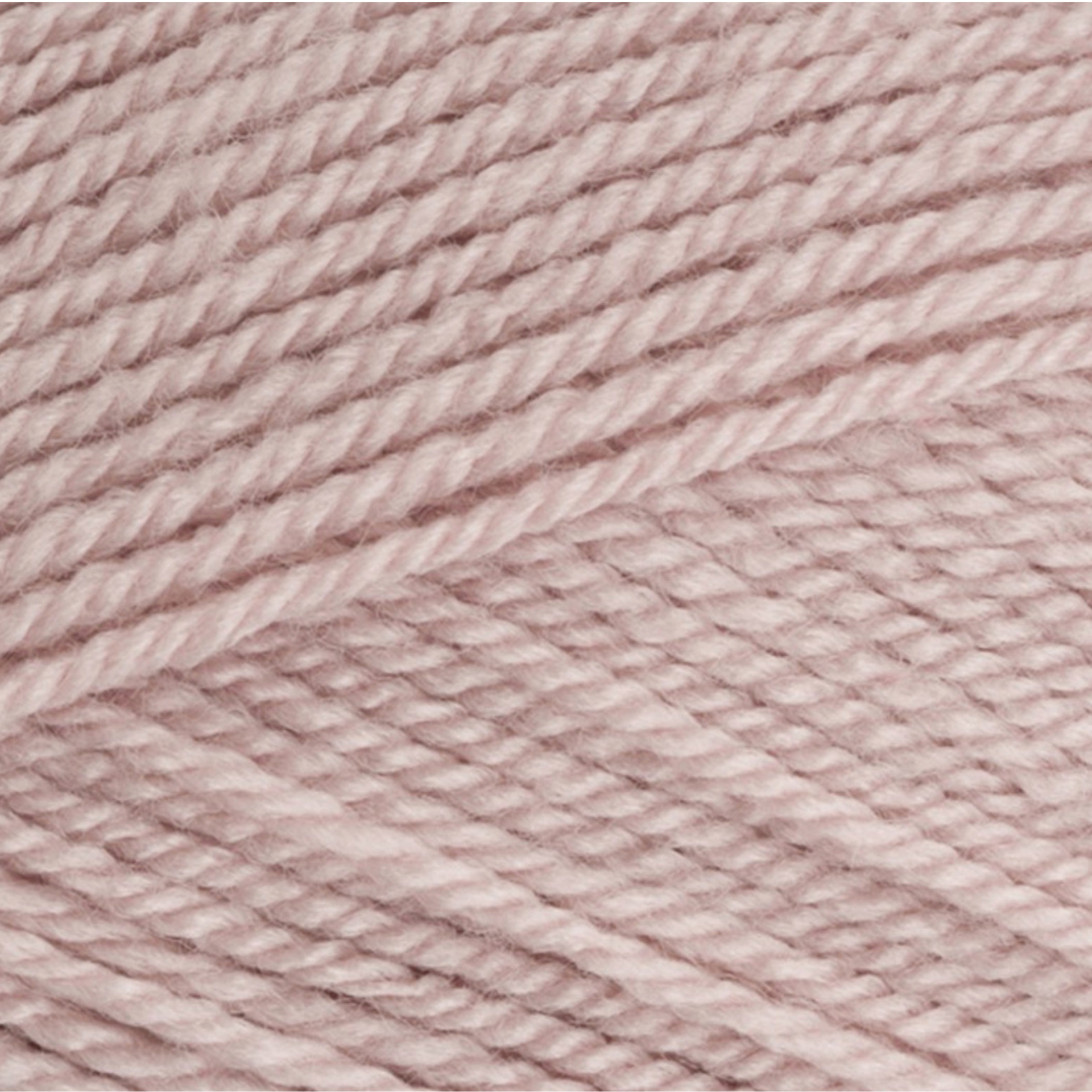 Close-up of Wendy Supreme DK yarn in the colour Mushroom (WD76), showing the soft neutral beige-taupe tone and smooth, even double knit yarn texture.