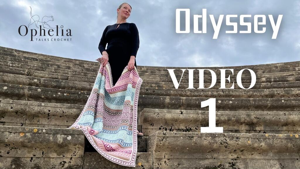 Odyssey Mosaic Blanket Crochet-A-Long Video 1