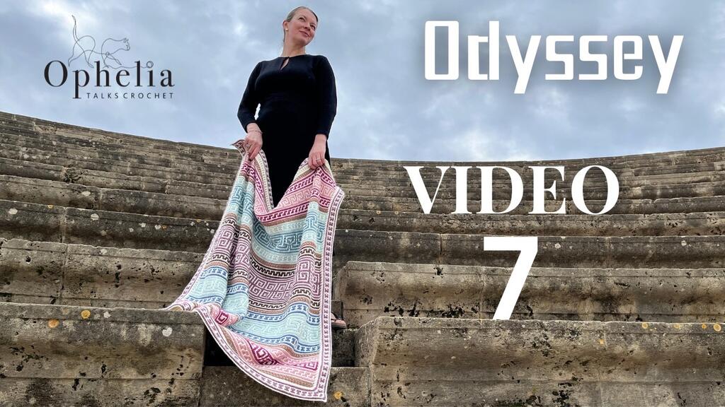 Odyssey Mosaic Blanket Crochet-A-Long Video 7
