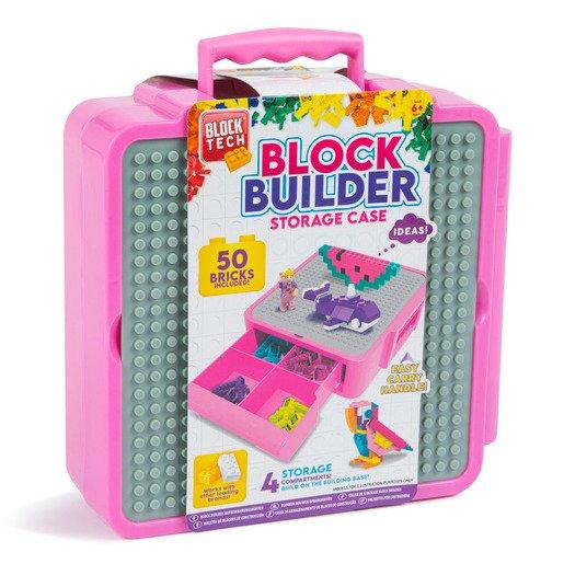Grafix Block Tech Pink Block Builder Storage Case 