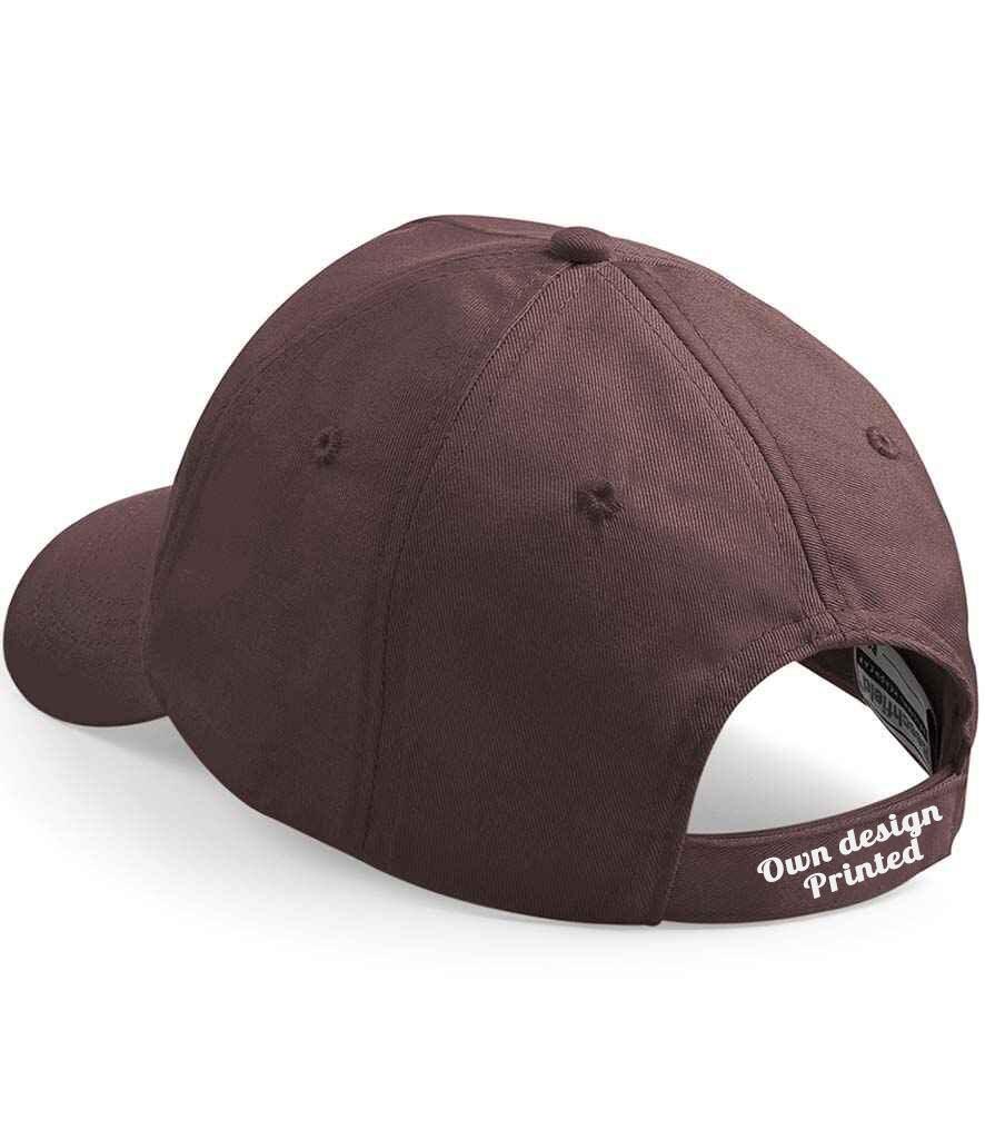 Personalised photo printed cap brown