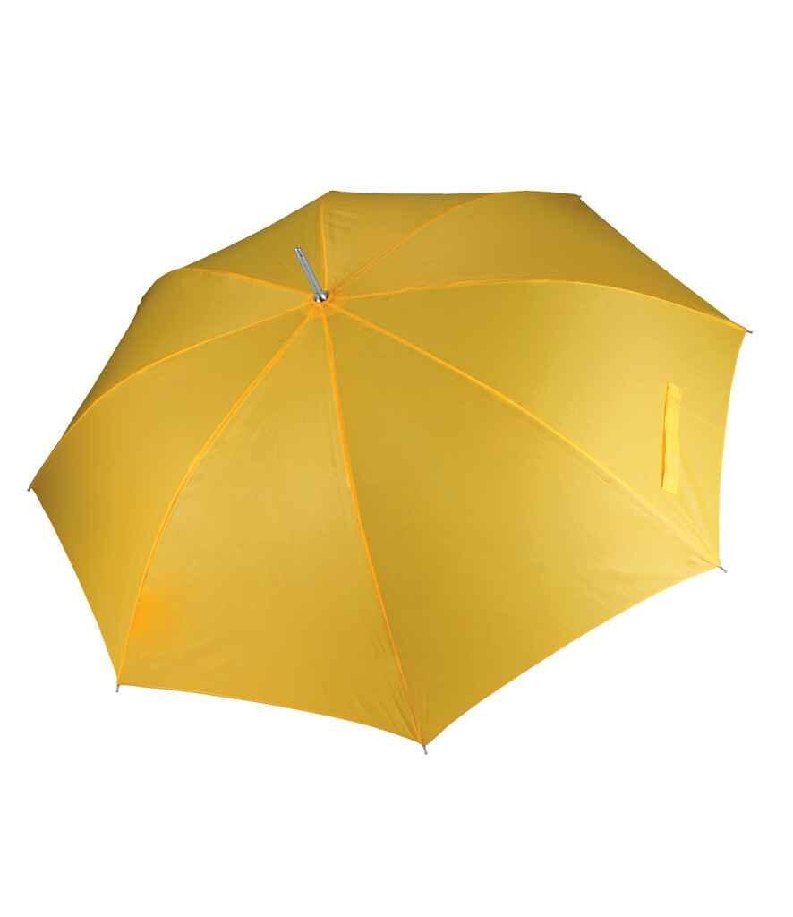 Personalised Golf Umbrella Yellow with name or logo printed