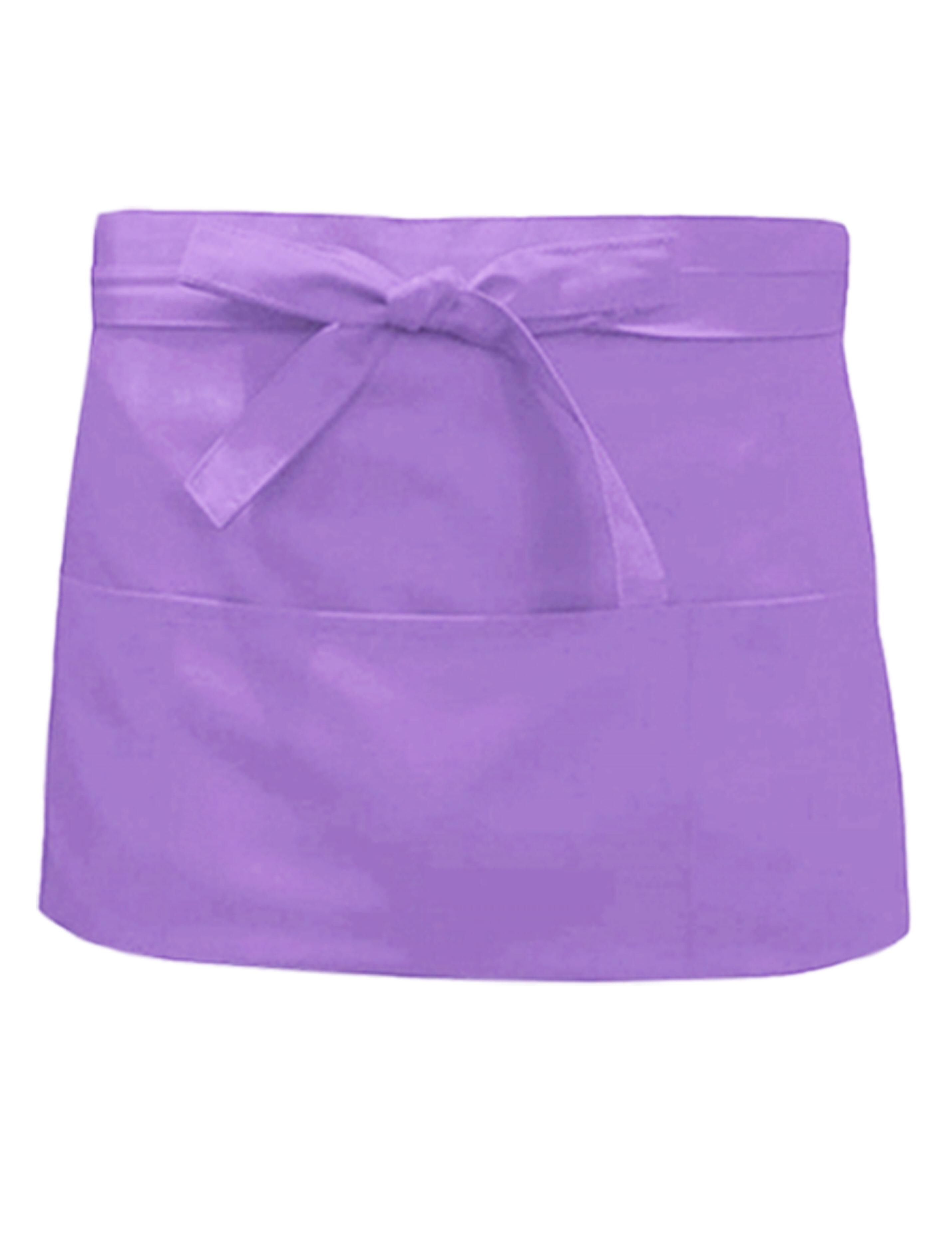 Nibano short bar apron lilac