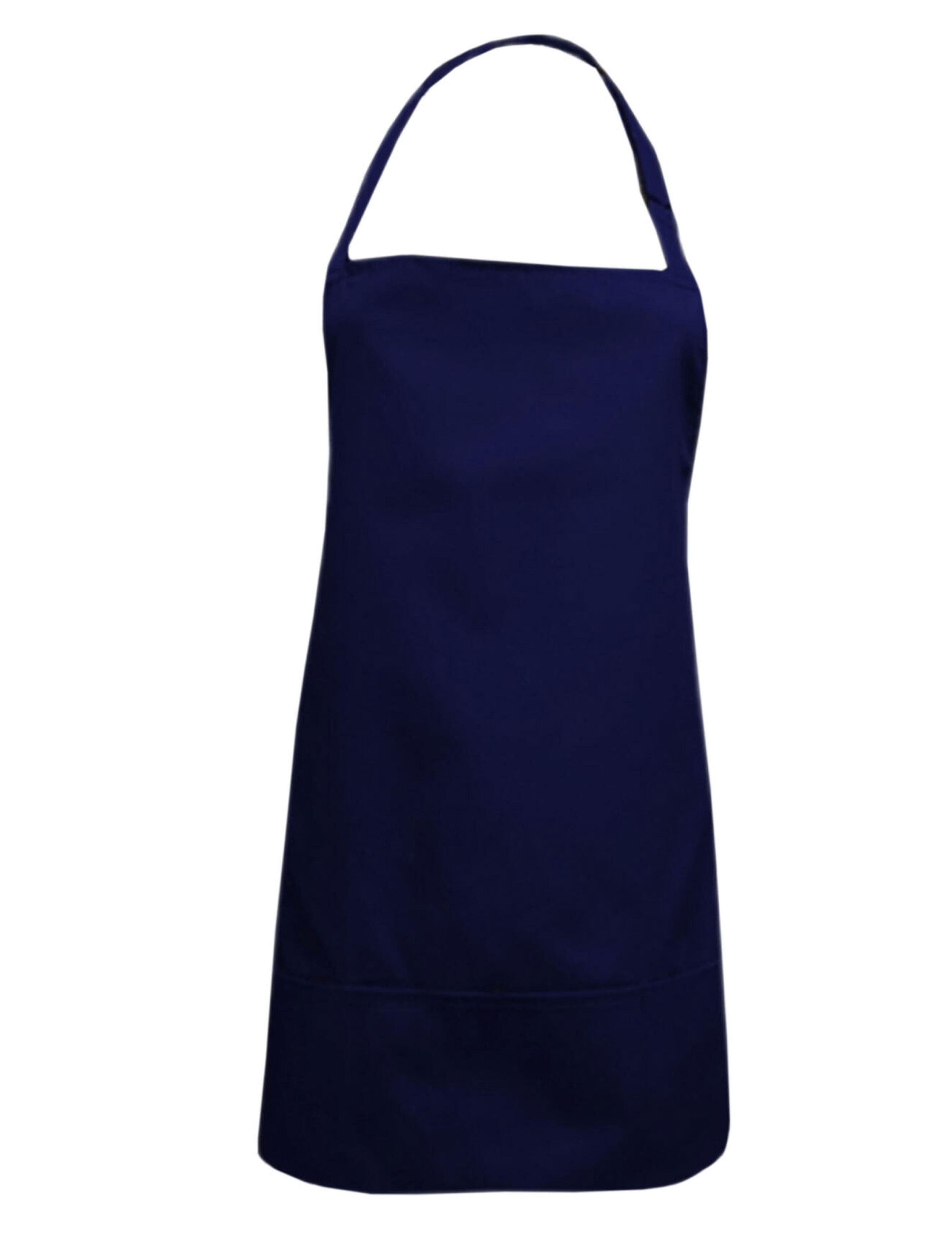 Nibano waterproof short hair and beauty salon apron navy