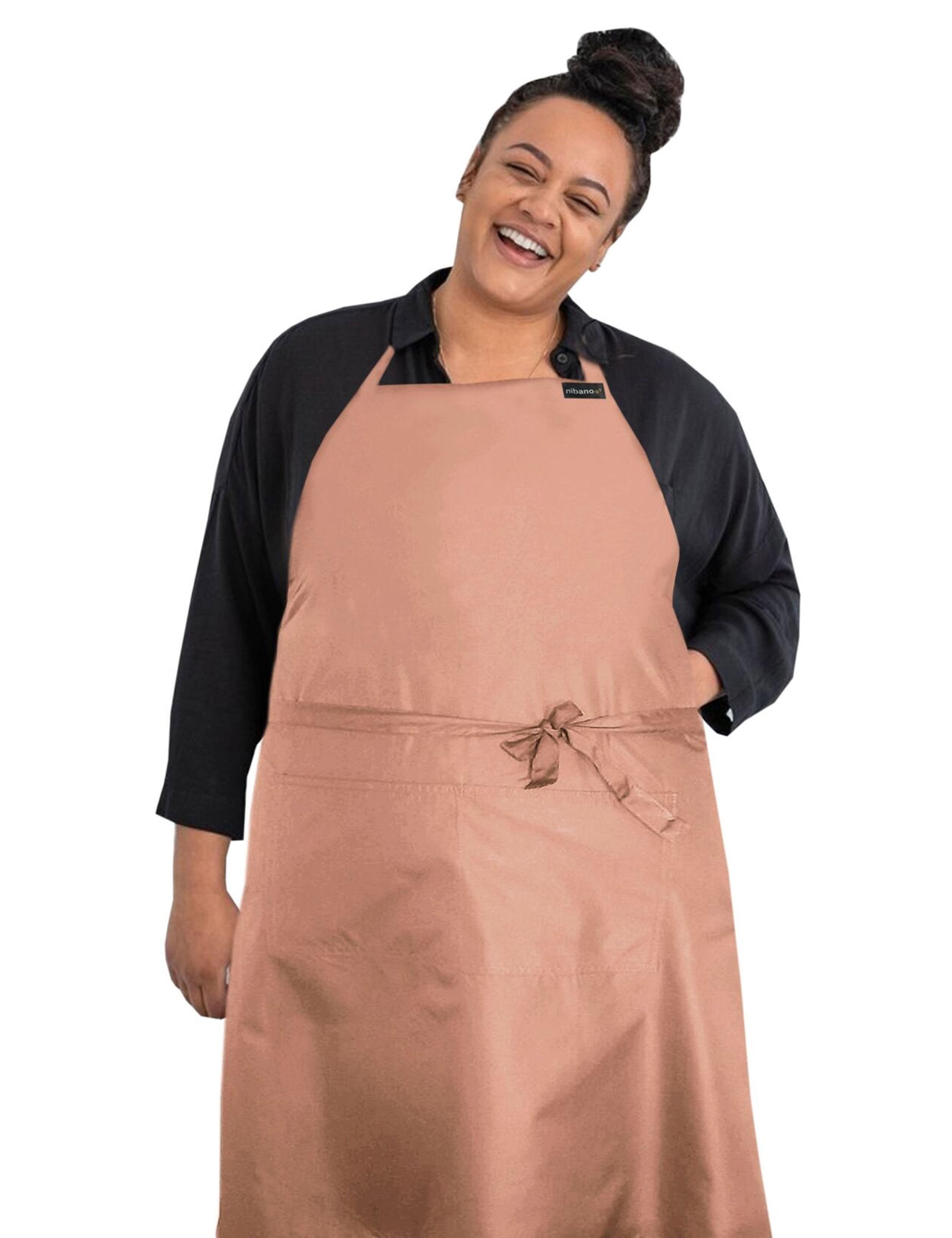 Personalised embroidered powder waterproof barber and salon apron