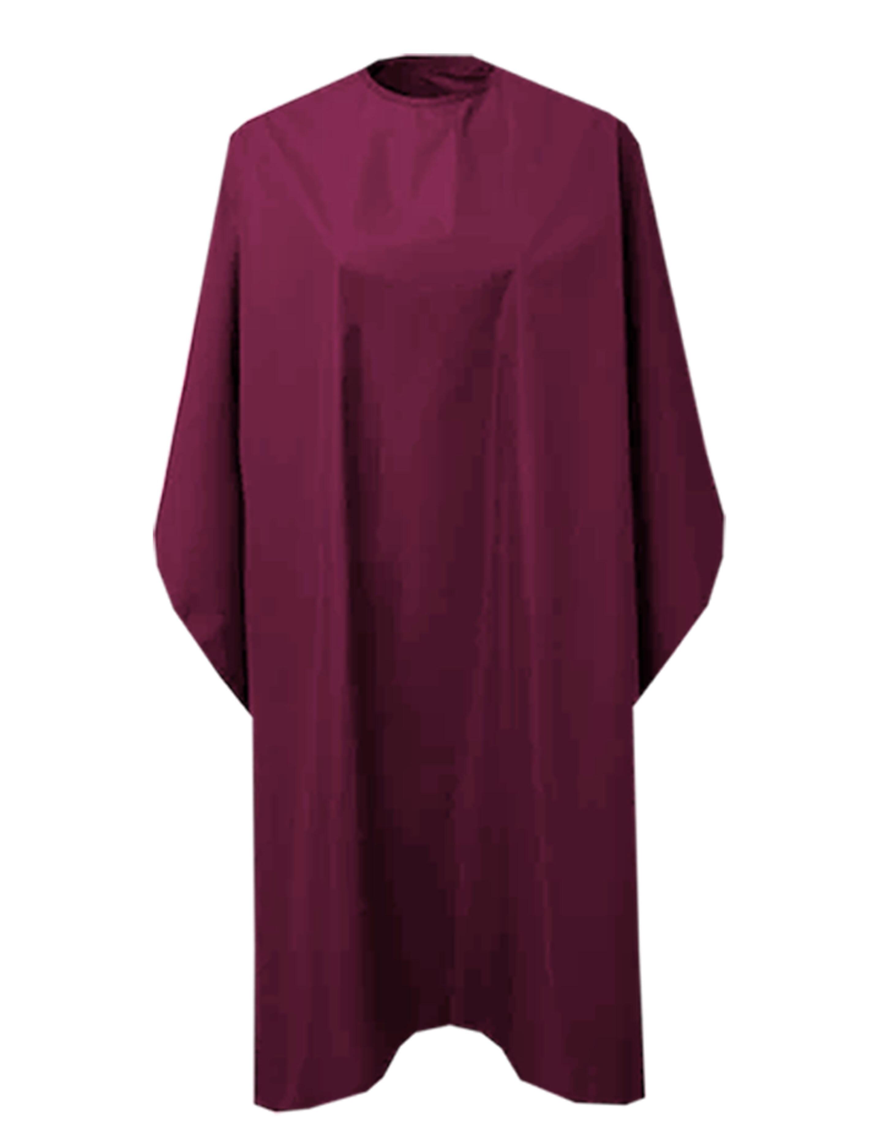 Professional kids hair cutting cape in Burgundy colour