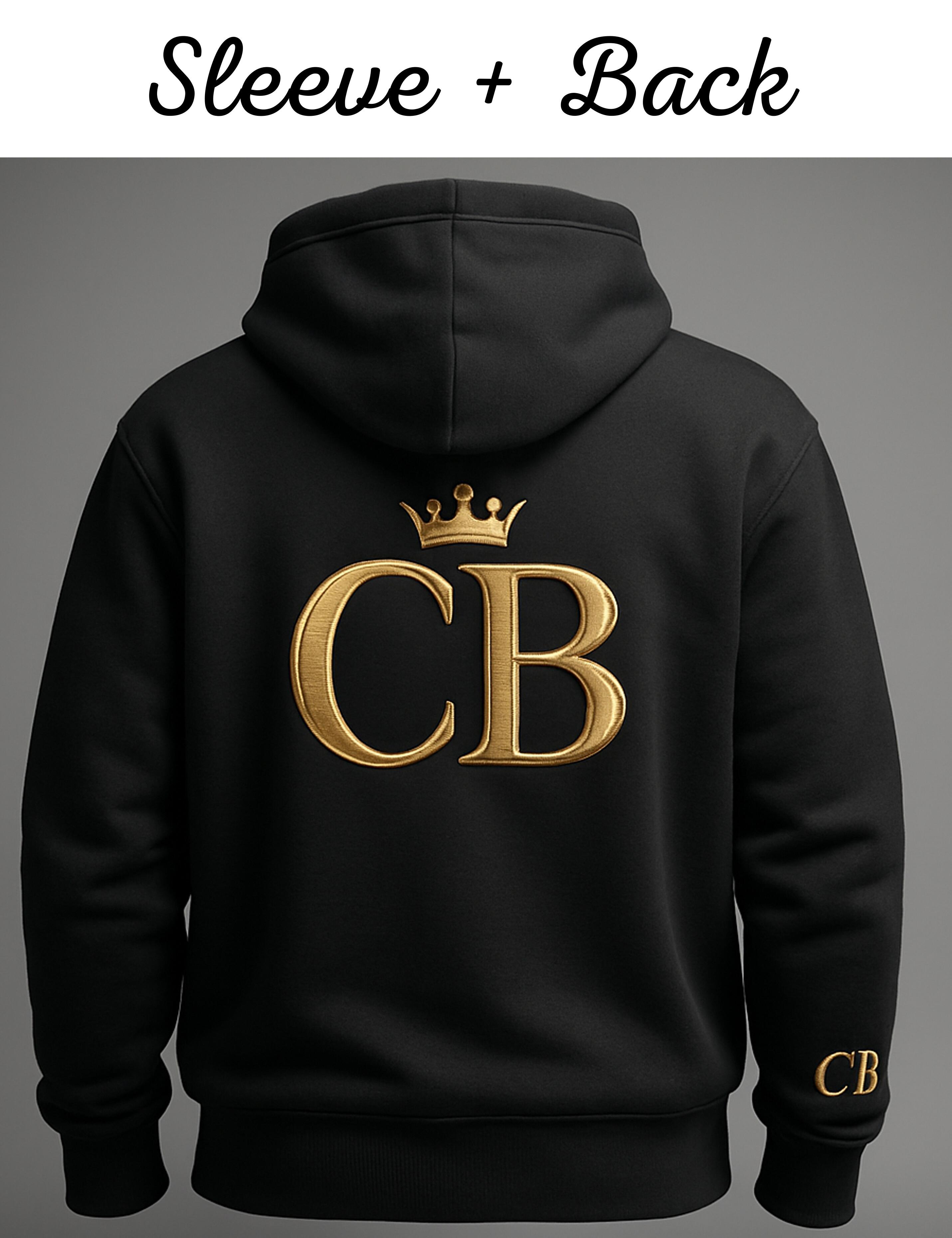 Custombella Hoodie with sleeve and back embroidery