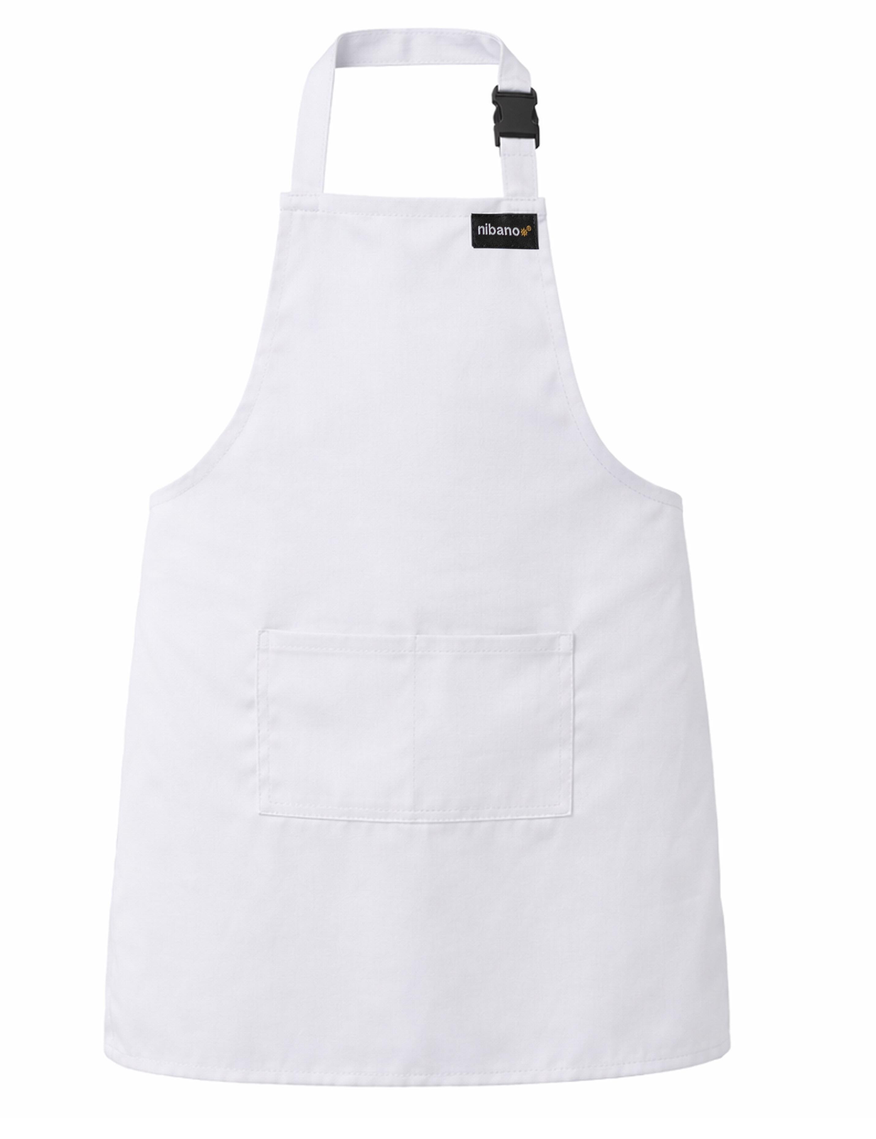 Personalised Kids Apron White Printed