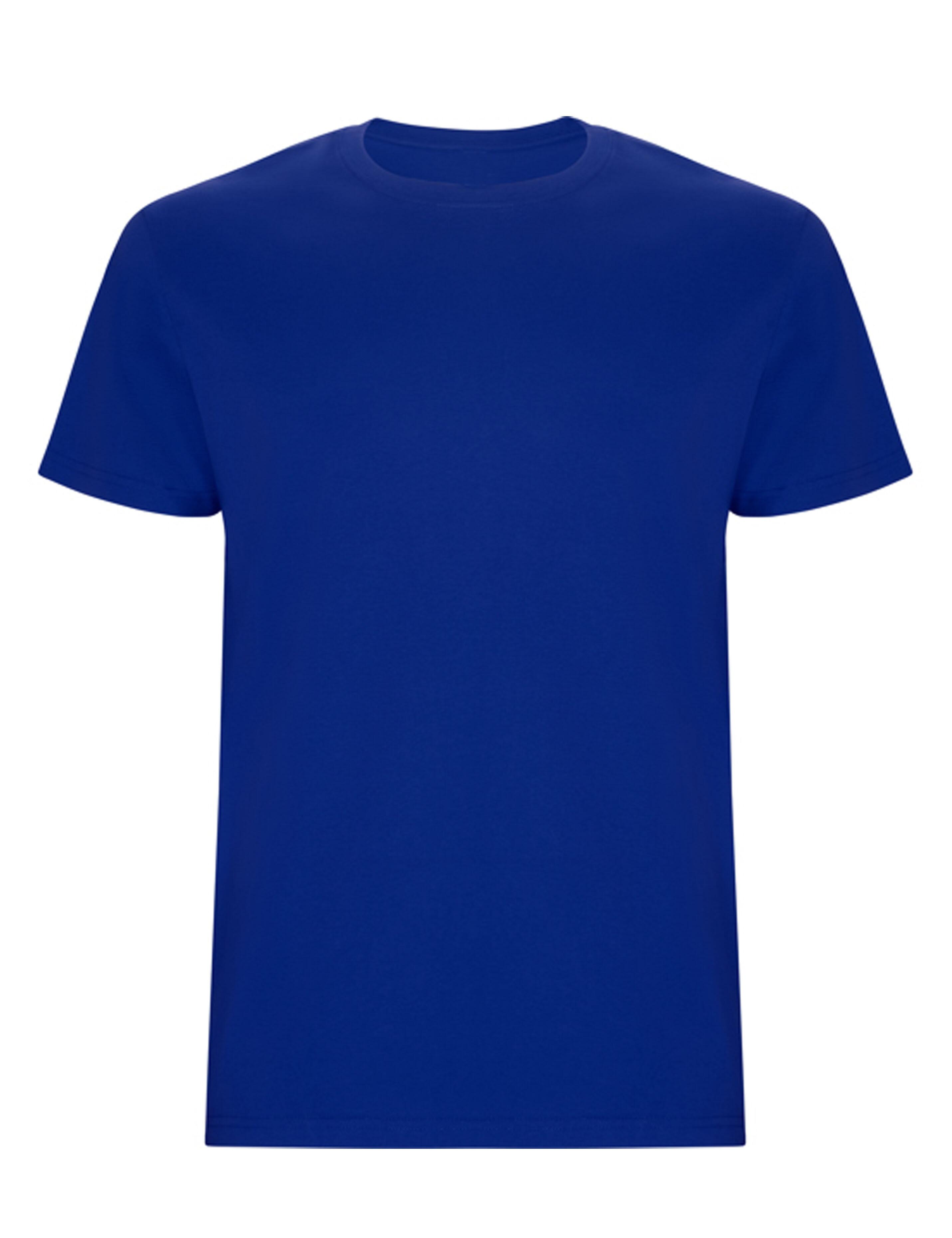 Royal Blue heavyweight kids t-shirt durable cotton plain or custom print