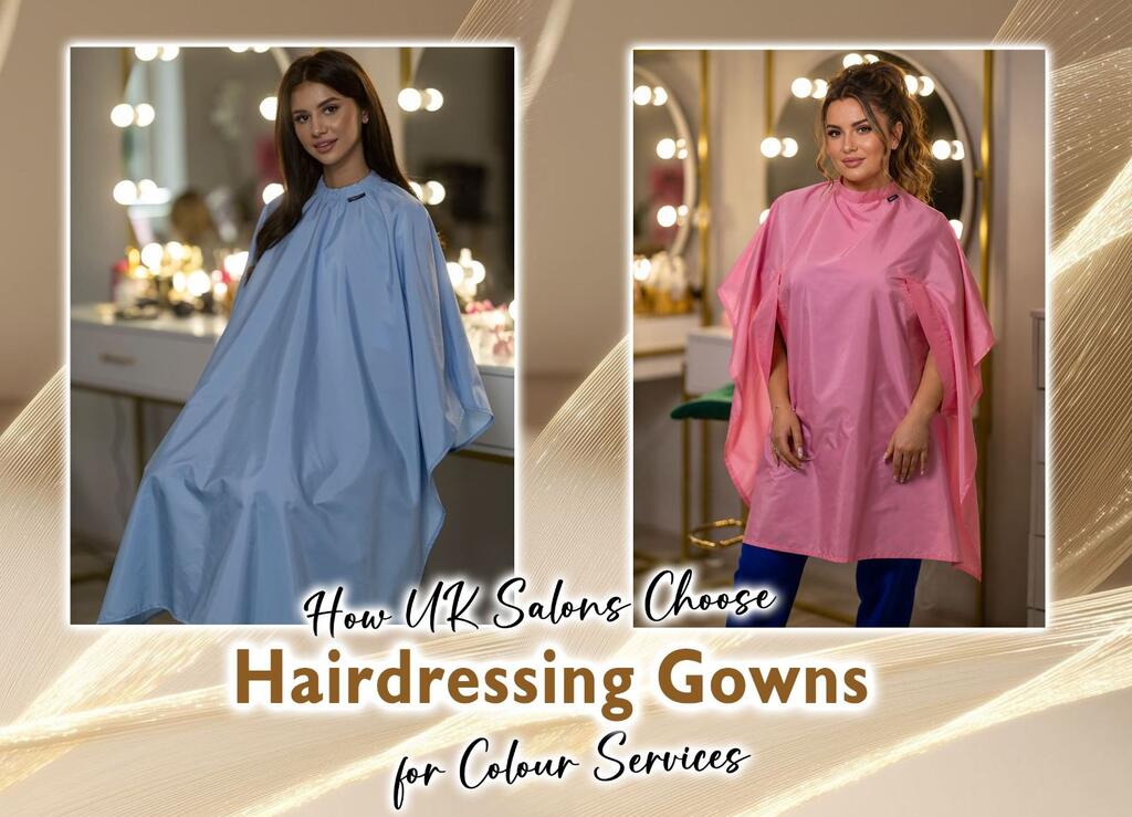 How UK Salons Choose Hairdressing Gowns for Colour Services