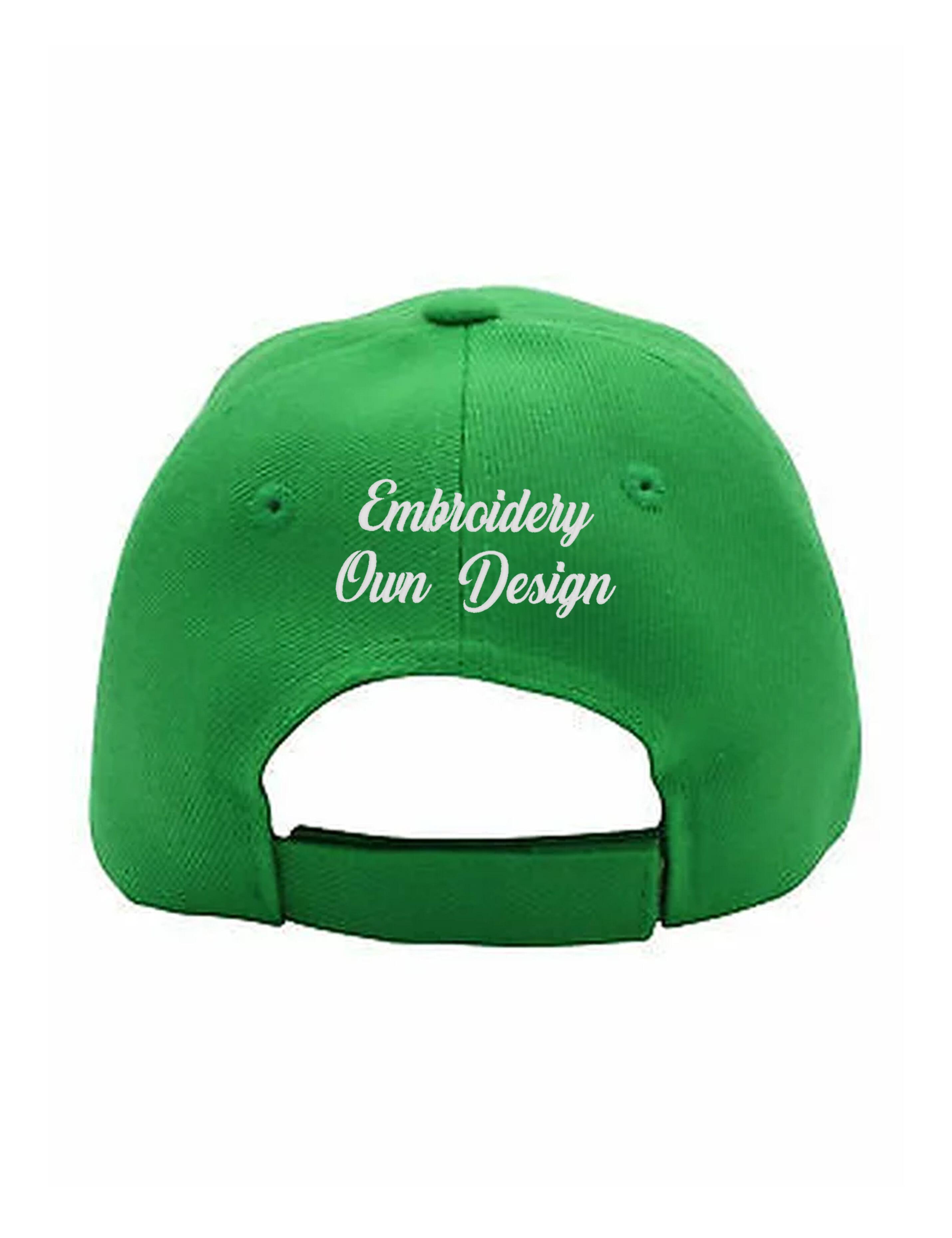 Baseball Cap Kelly Green with back embroidery