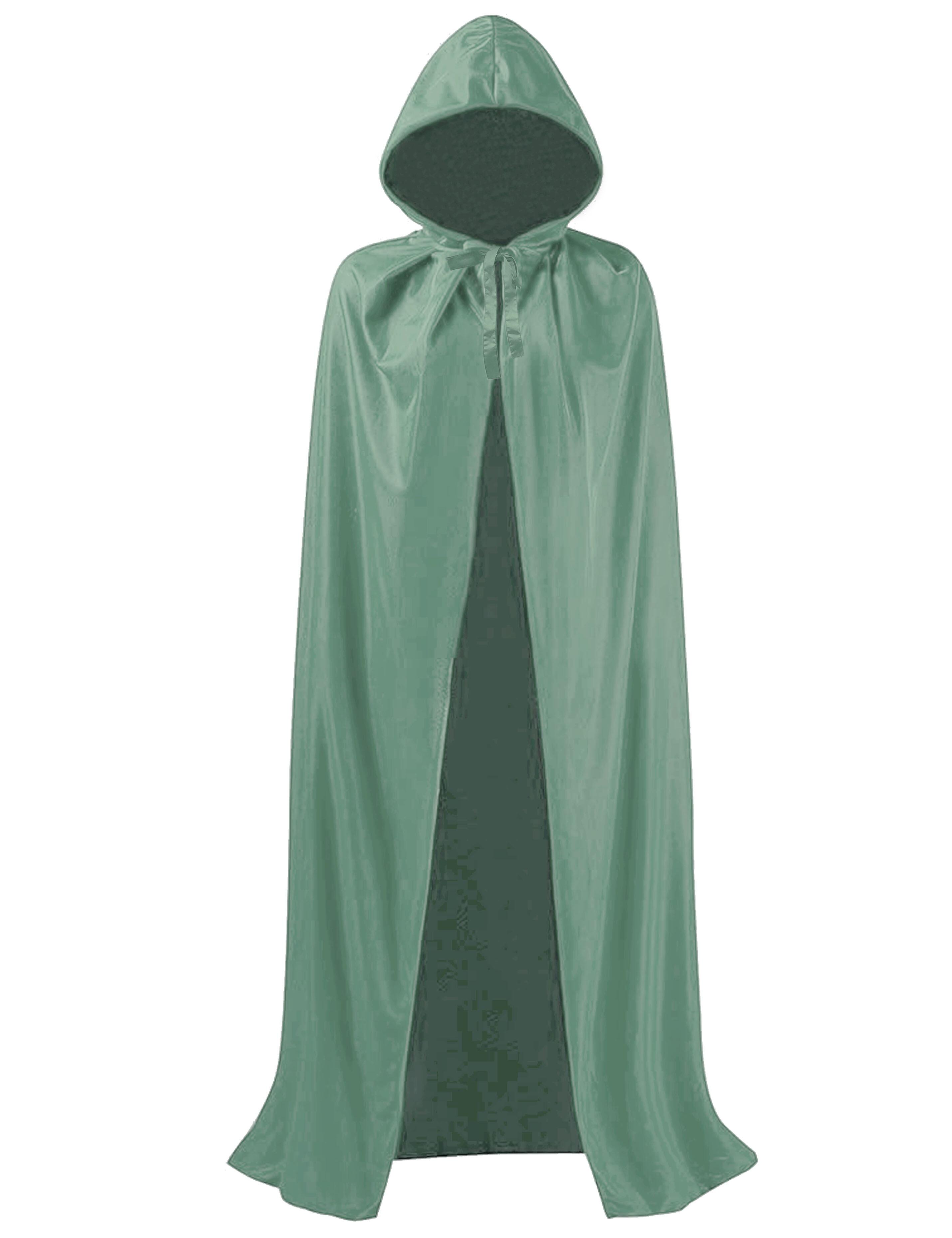 Hooded Hairdressing show gown Olive