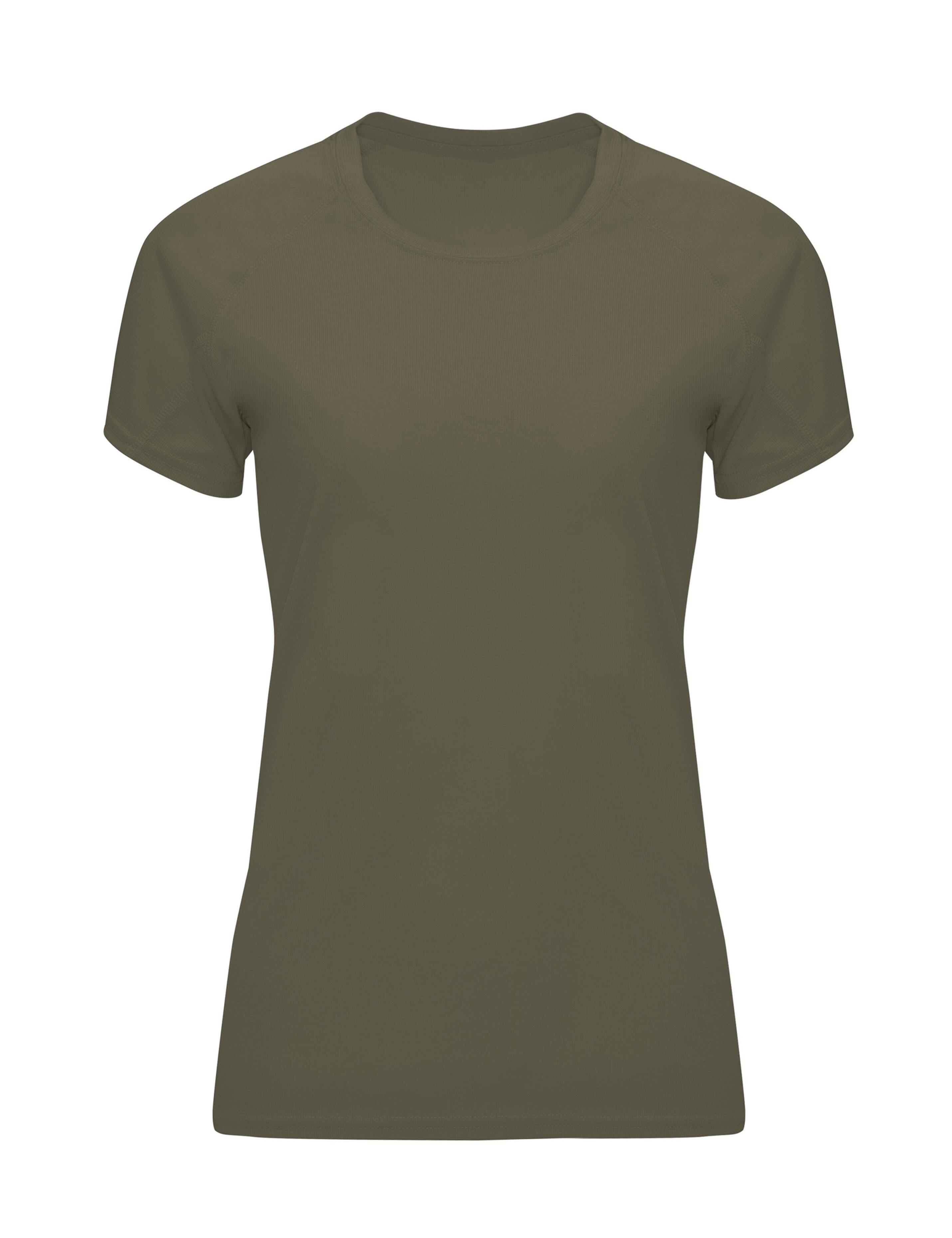 Women's Short Sleeve Dri-FIT T-Shirt Military Green