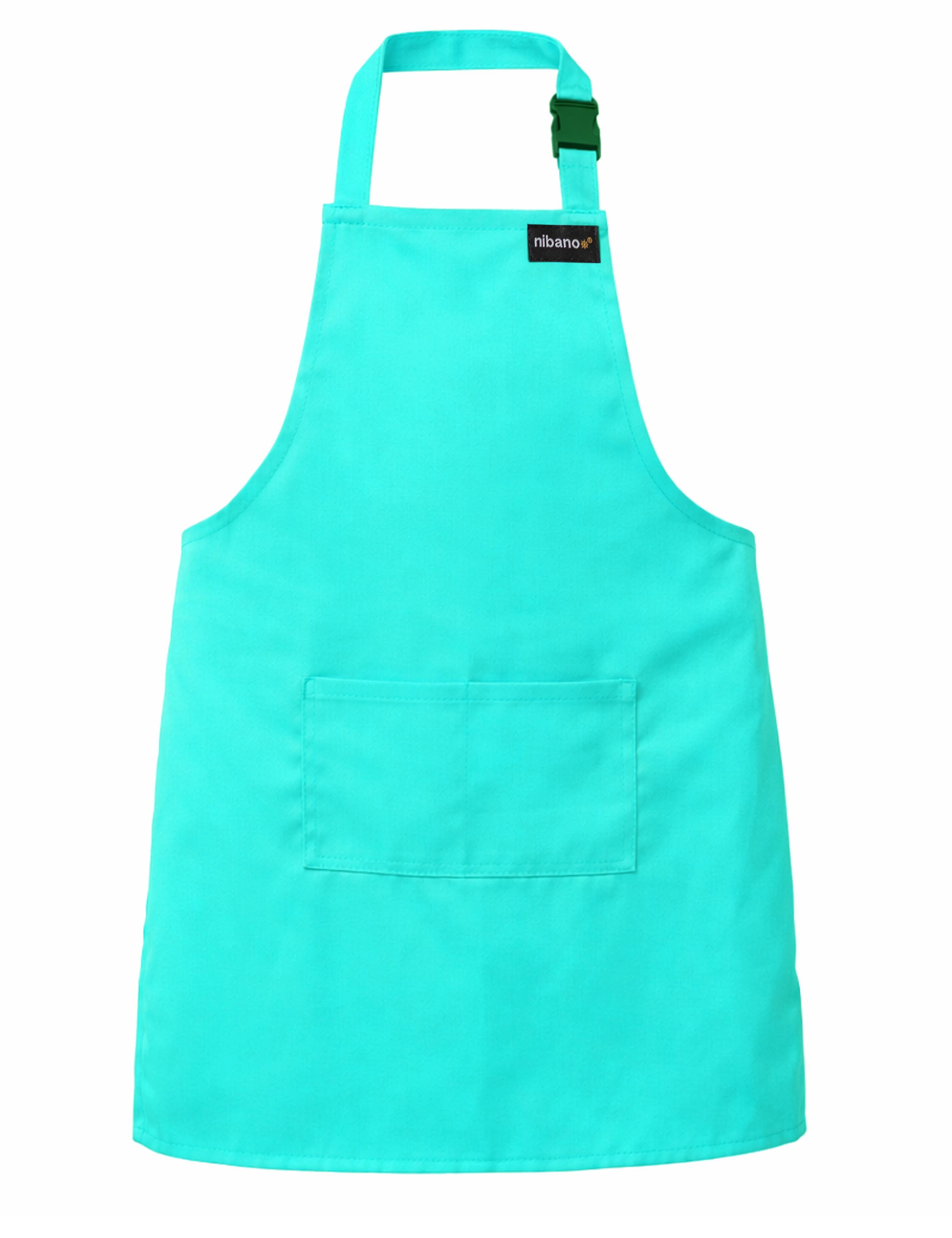 Personalised Kids Apron Mint Printed