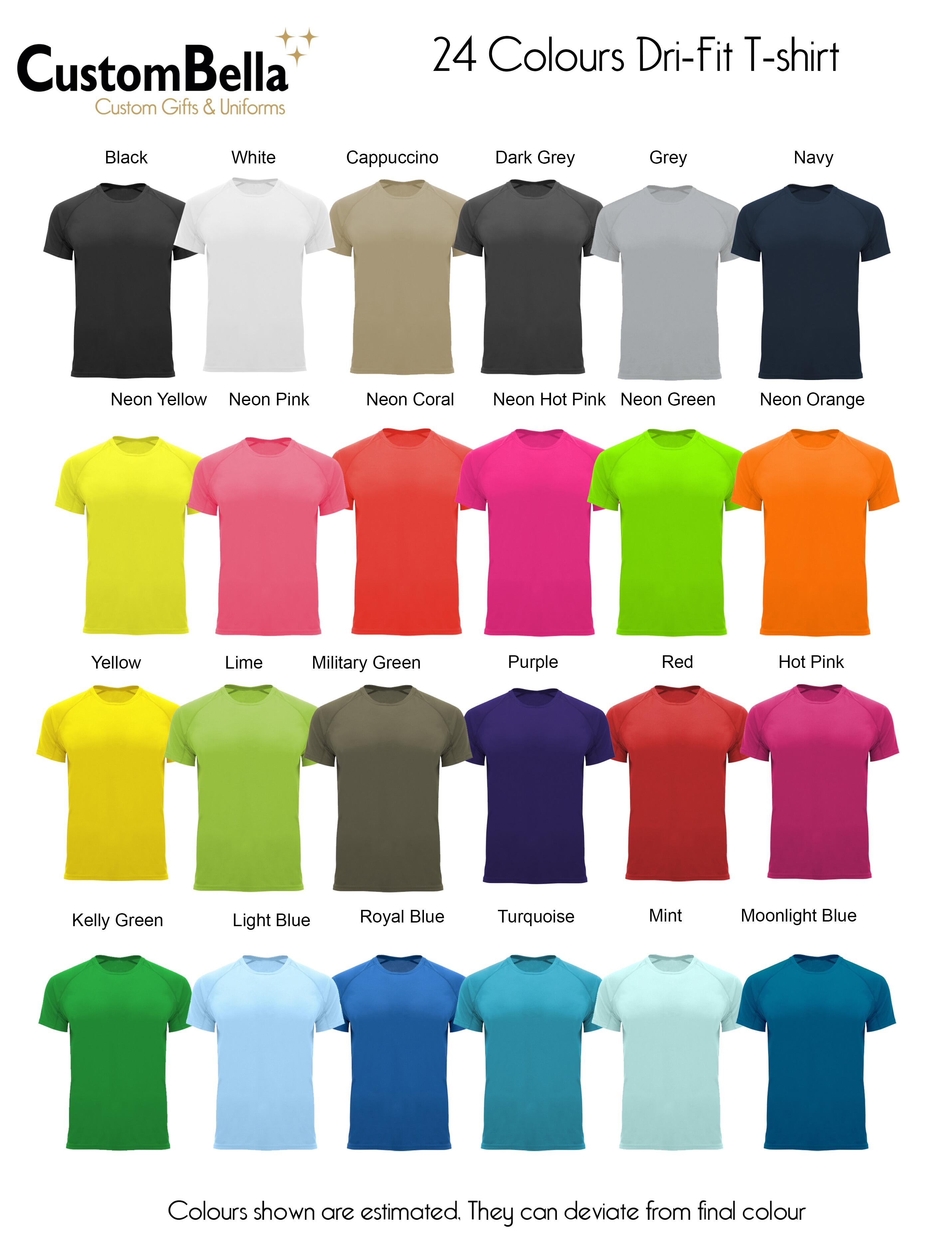 Black Dri Fit Gym & Fitness T Shirt plain or printed