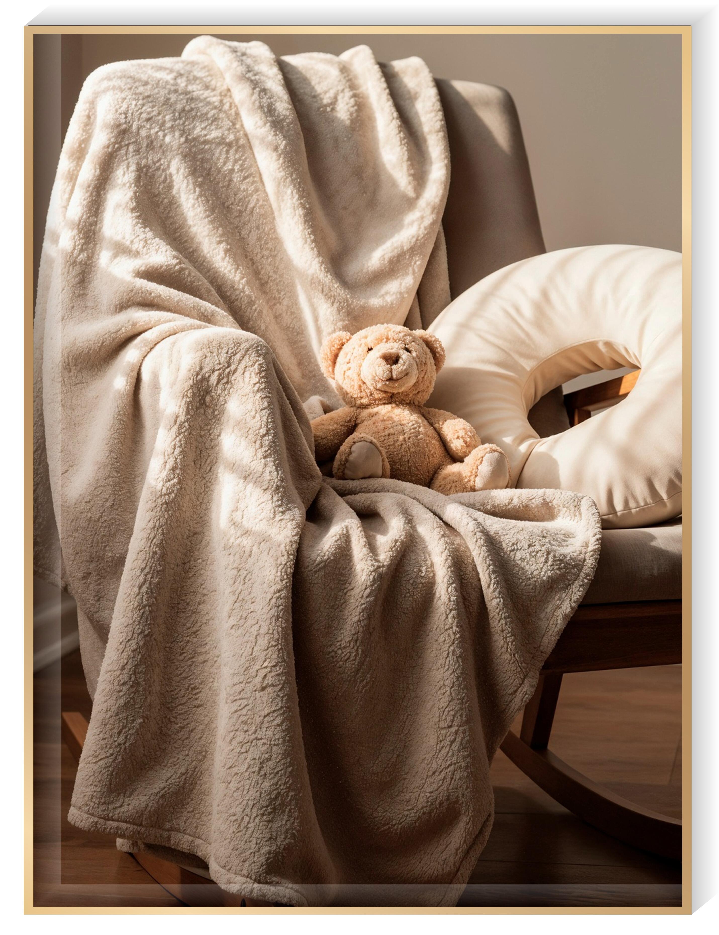 Personalised baby blankets, cushions and nursery decor including embroidered keepsakes and newborn gifts by CustomBella.