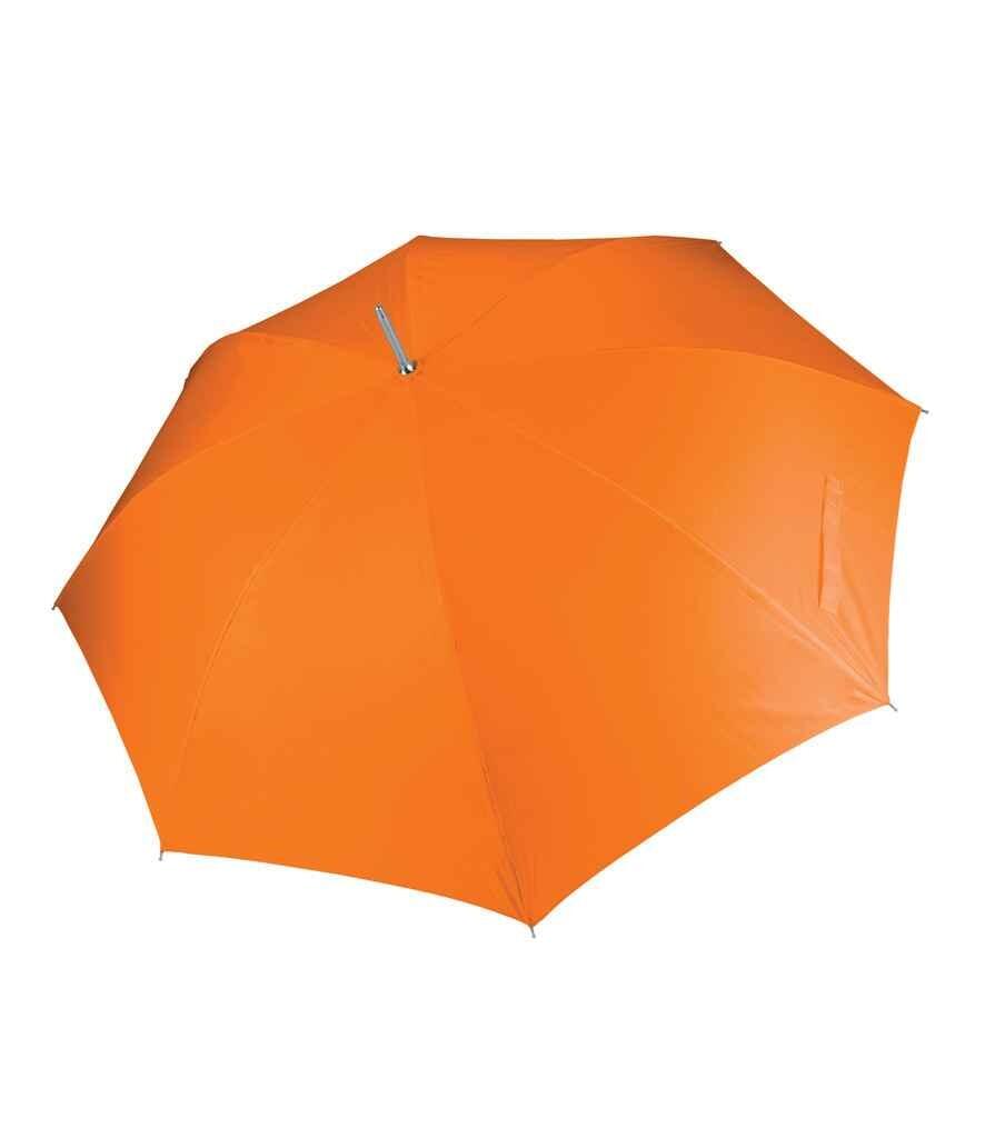 Personalised Golf Umbrella Orange with name or logo printed