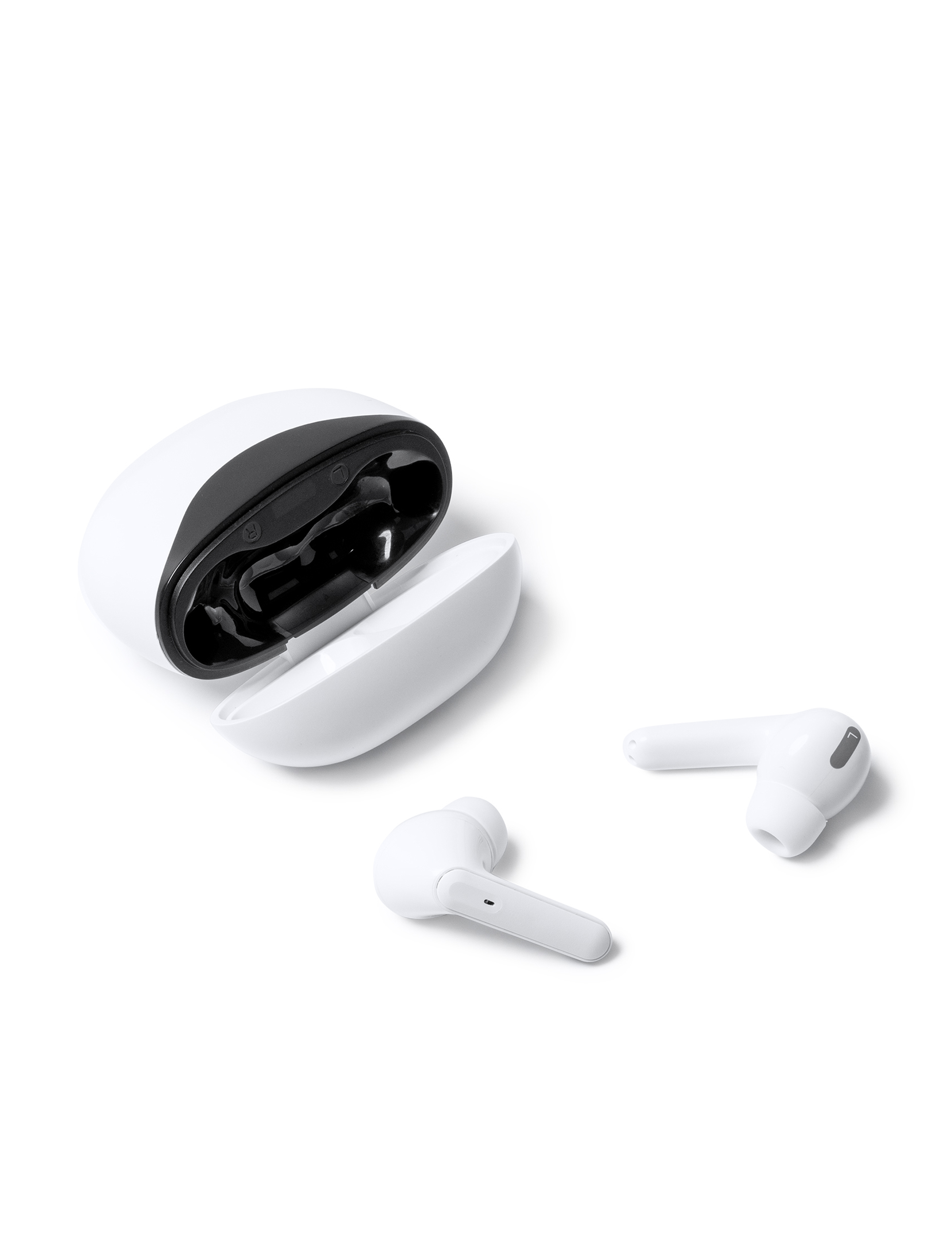 Wireless Earbuds with voice cancelling White