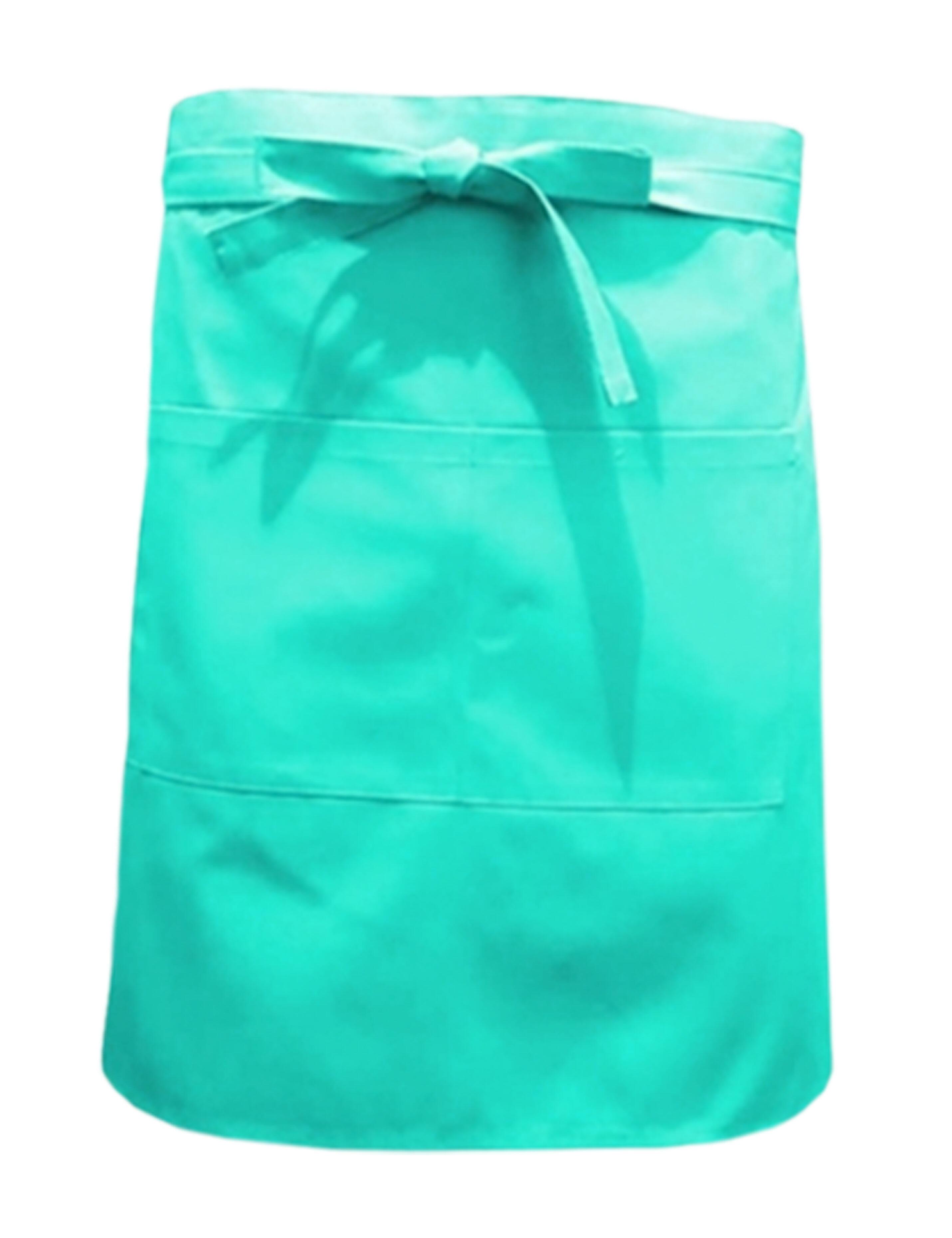 Nibano Mid Length Waist Apron with pockets Mint