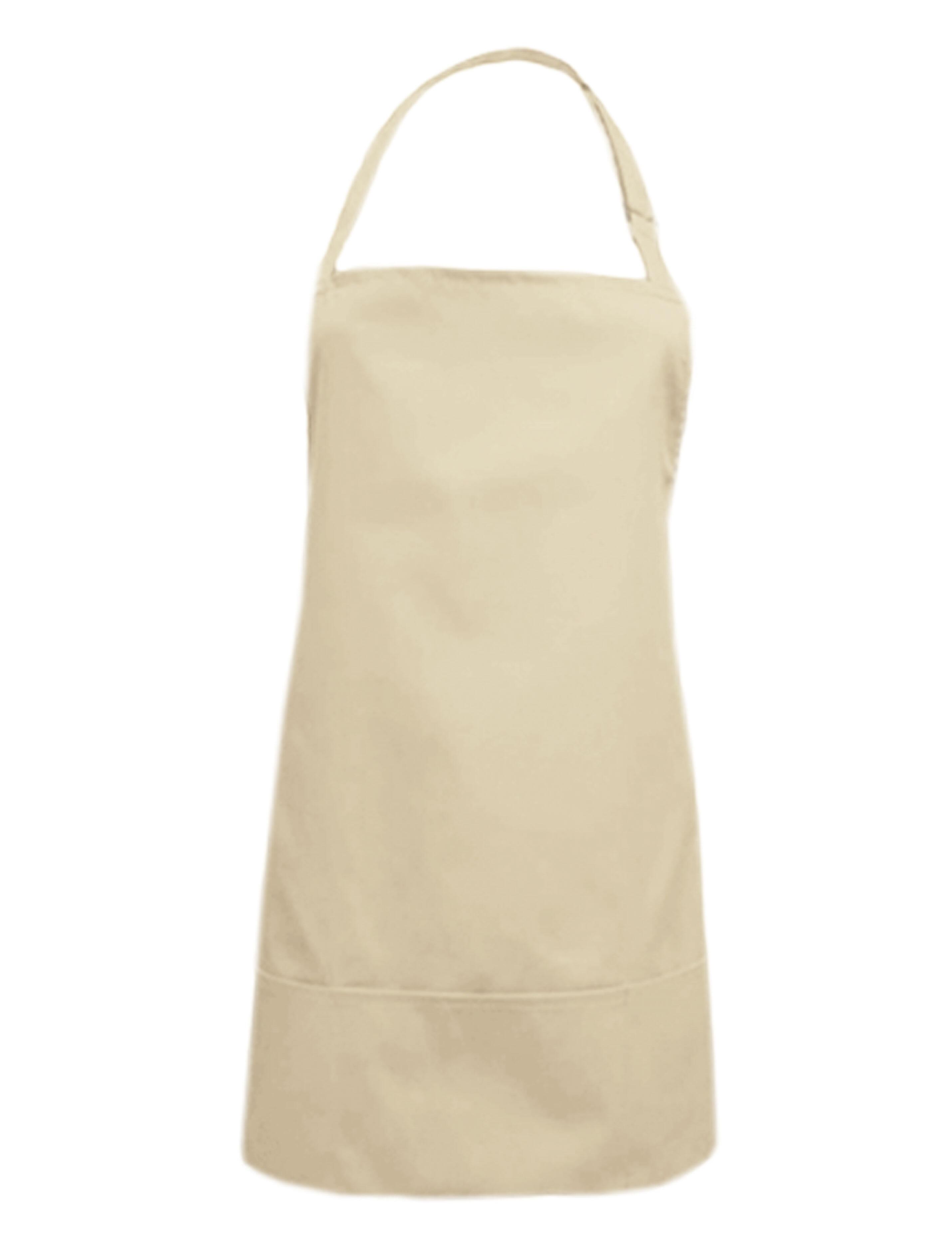 Nibano waterproof short hair and beauty salon apron cream