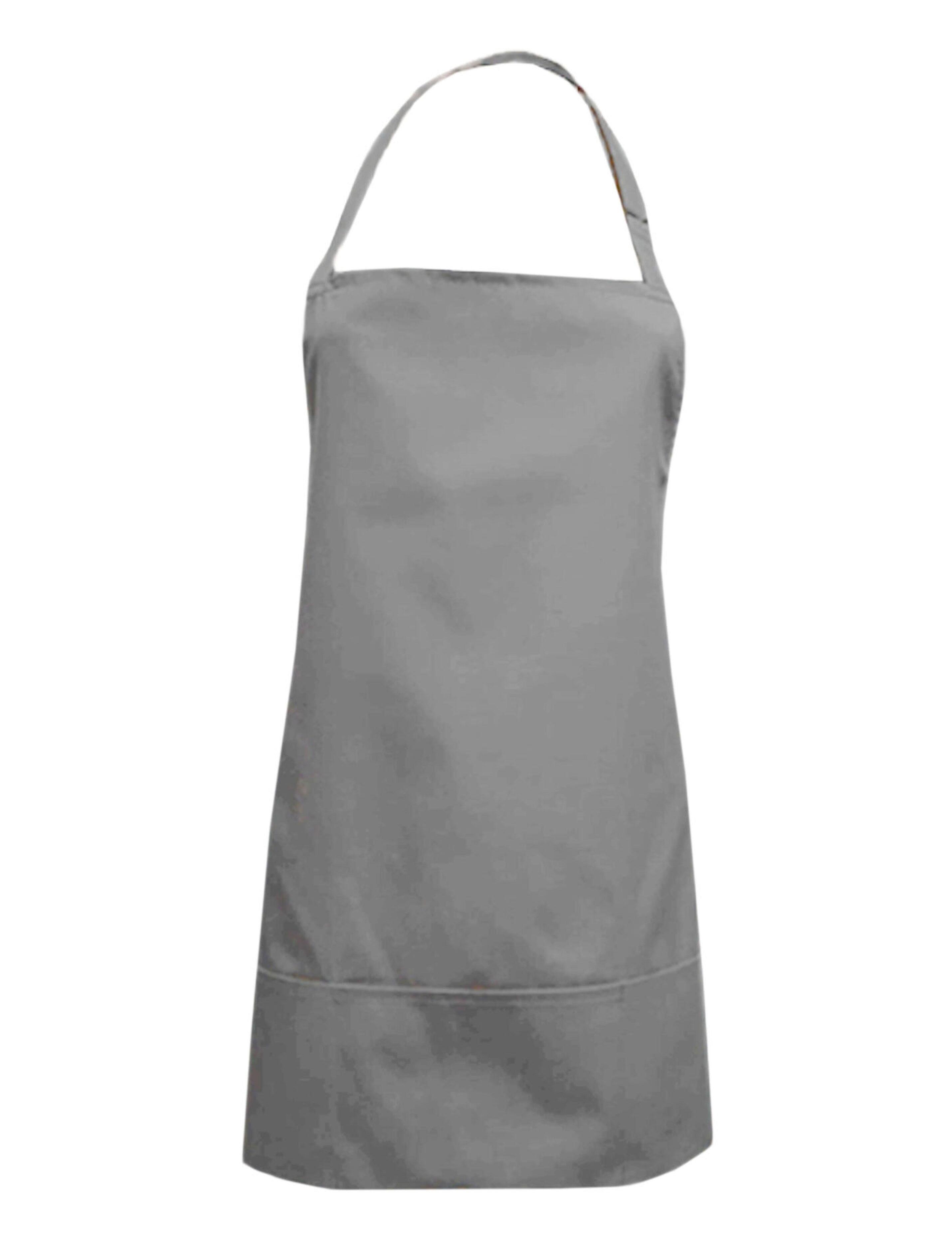 Nibano waterproof short hair and beauty salon apron grey