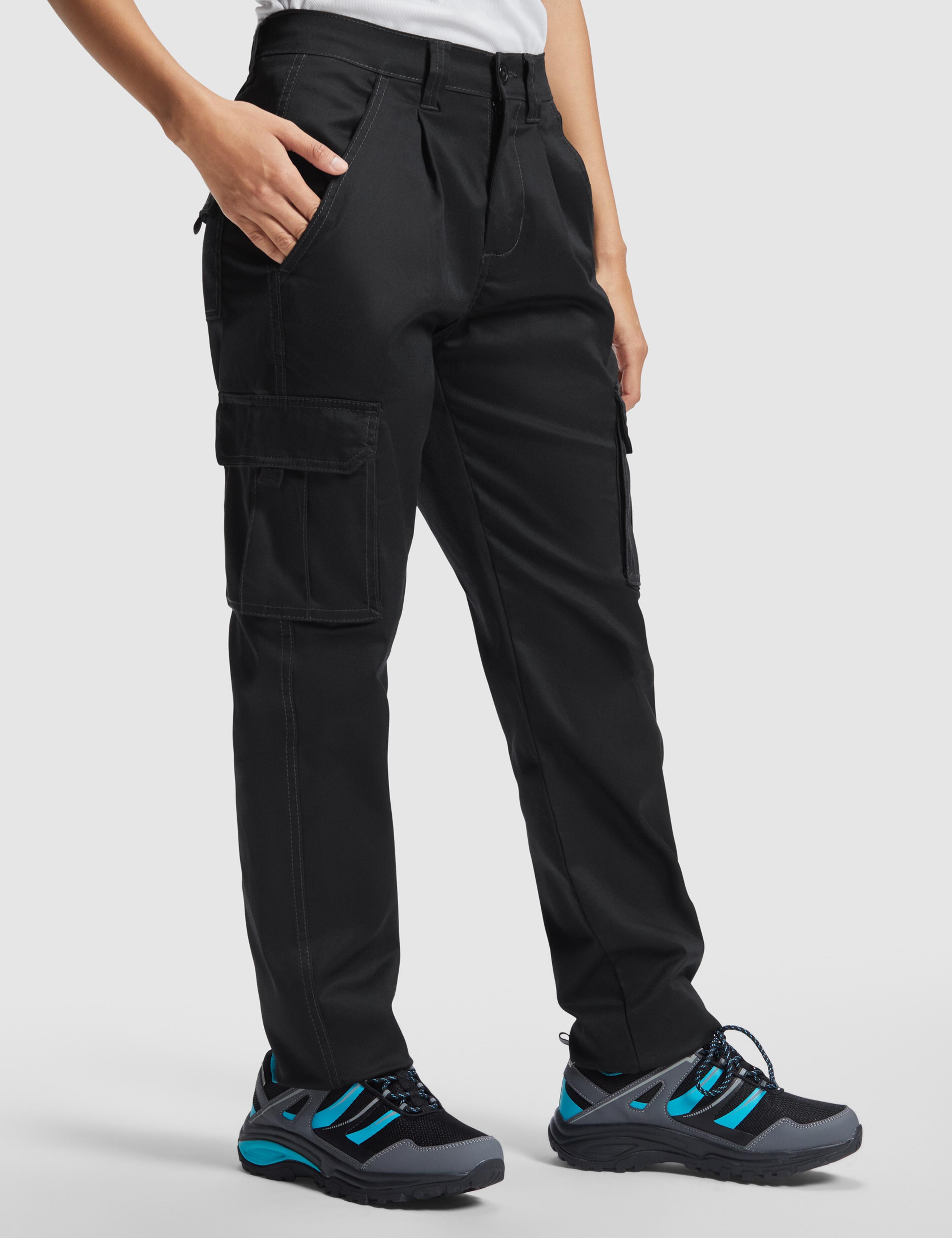 Personalised Women's Workwear Trousers Black