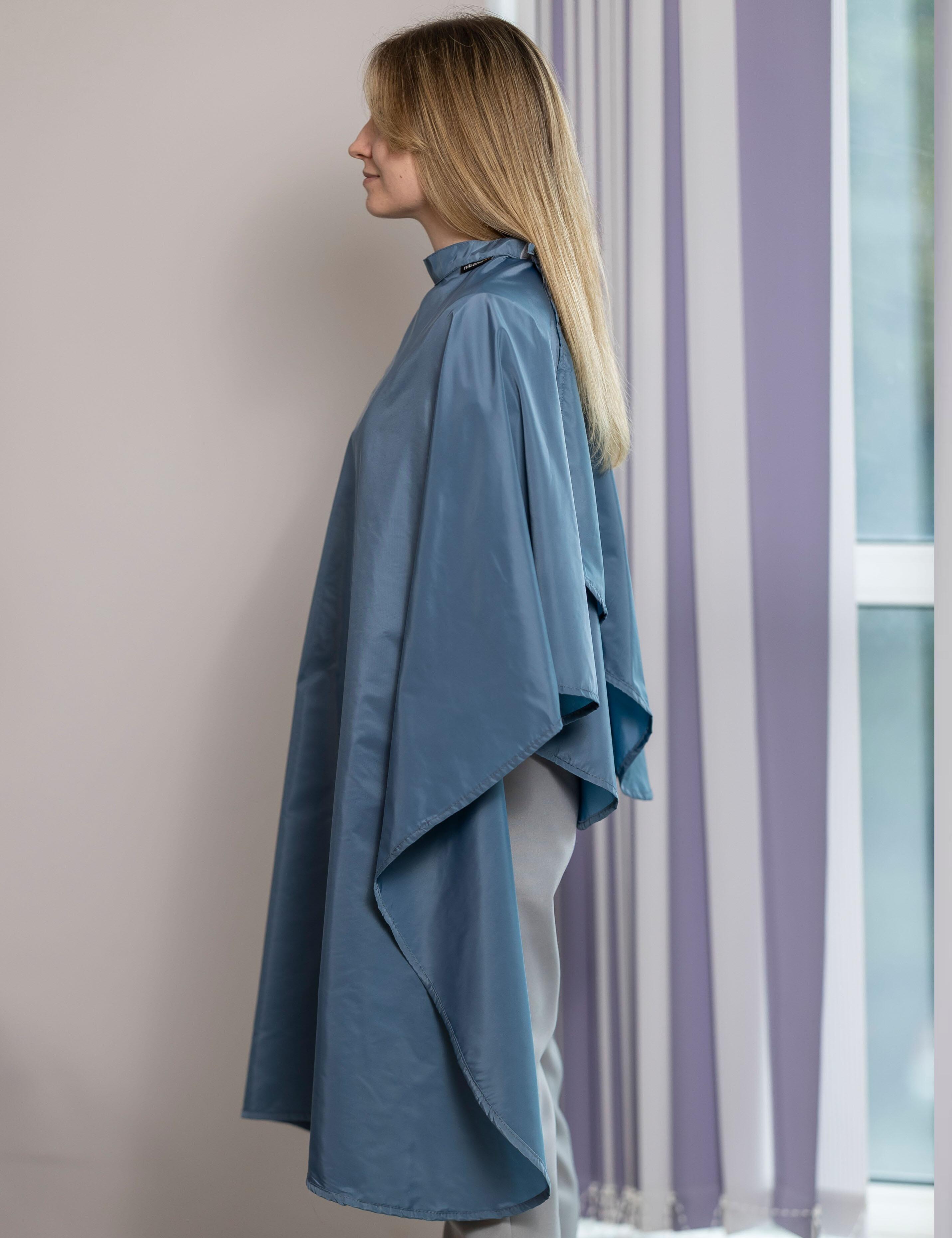 Best Hairdressing gown steel blue in UK