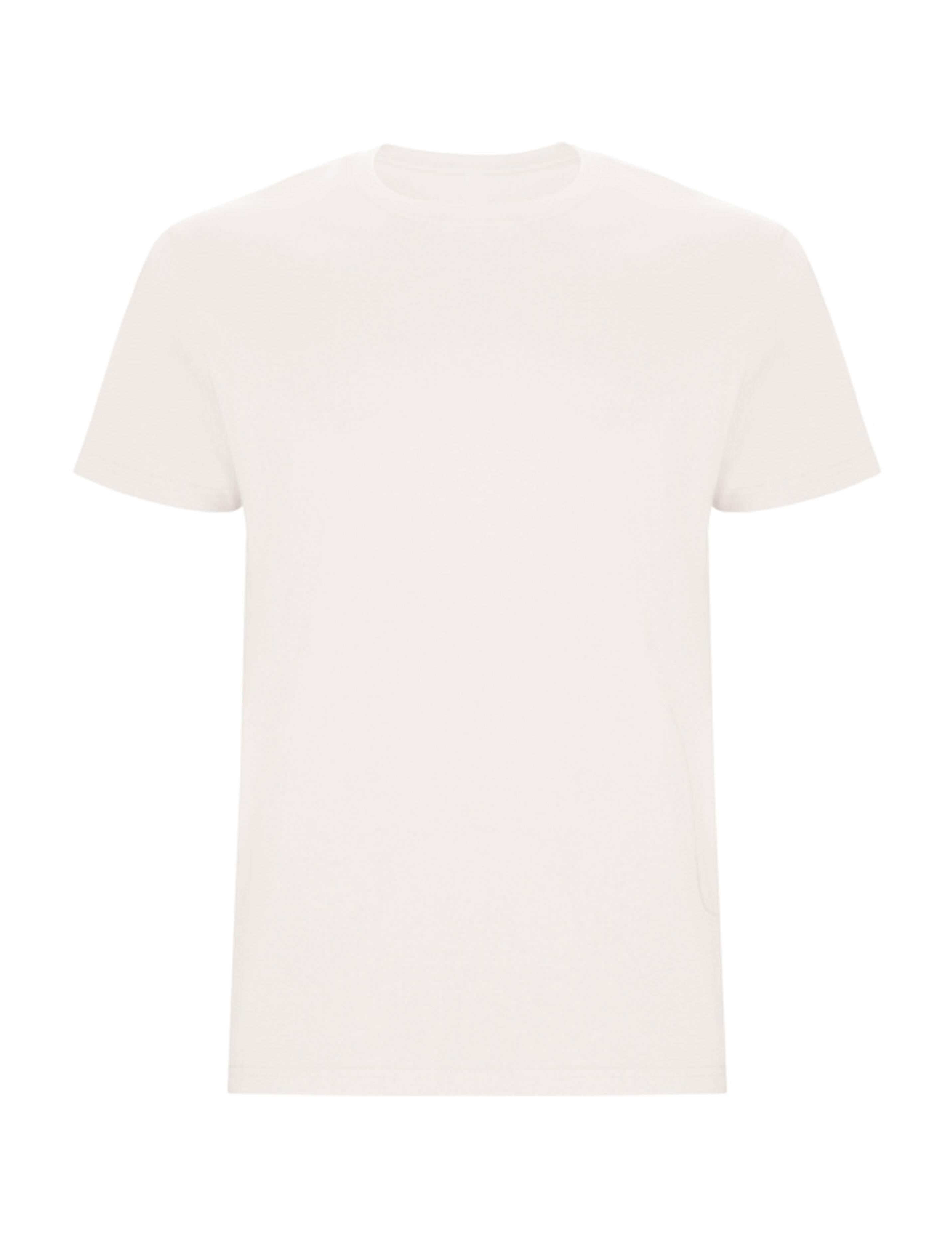 Men's Heavyweight Short Sleeve Cream T-shirt