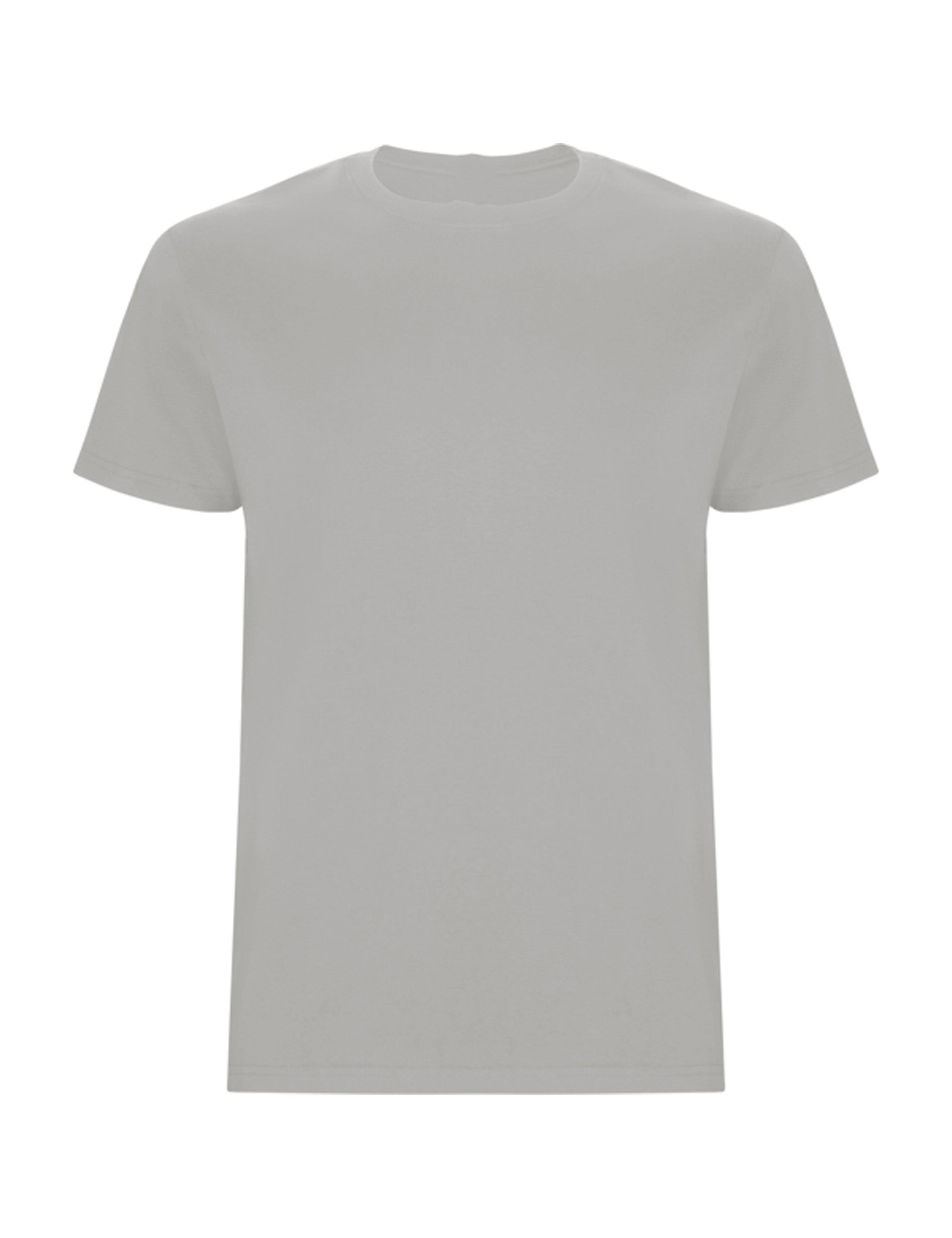 Men's Heavyweight Short Sleeve Light Grey T-shirt