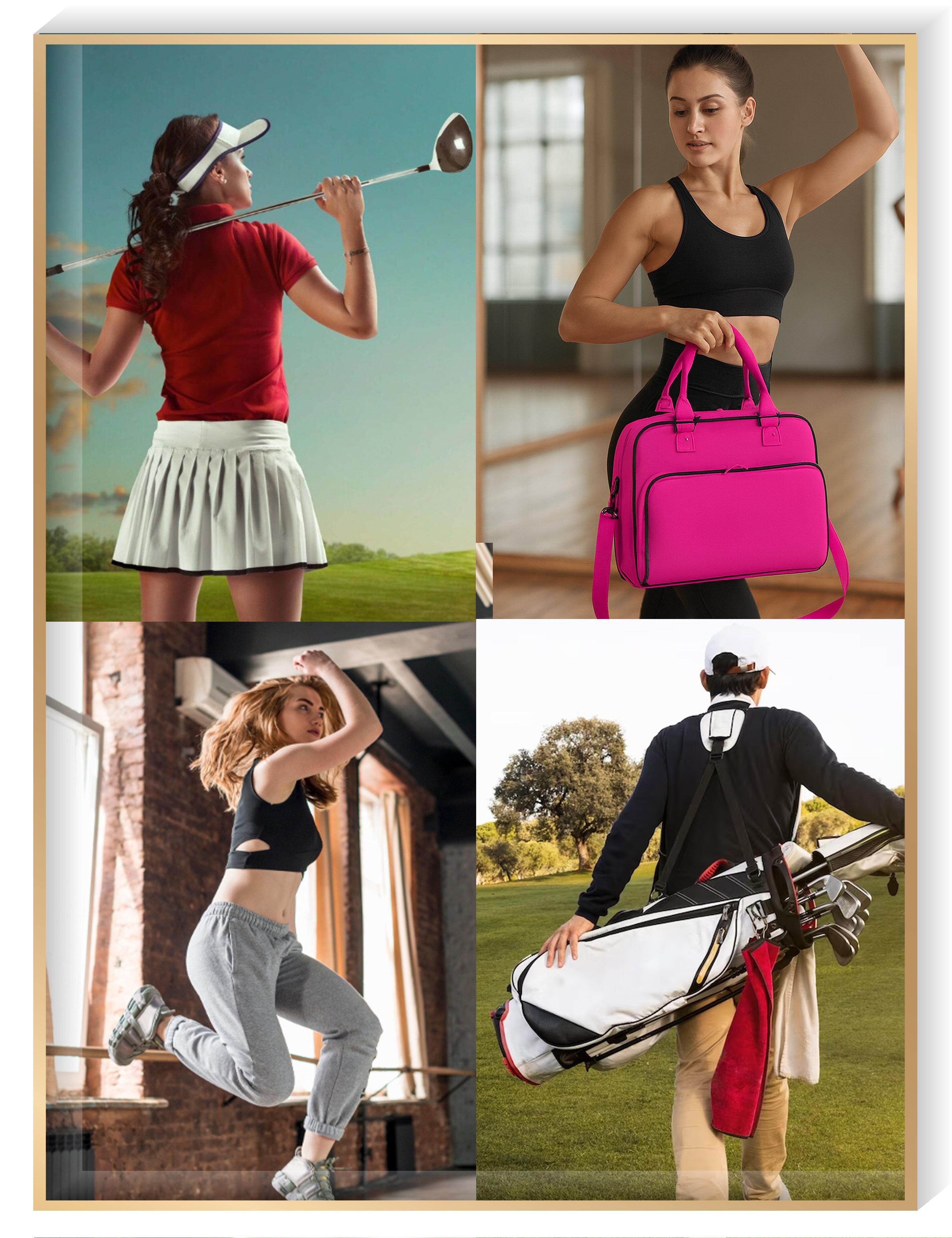 Sports and dance clothing designed for active use, movement and performance