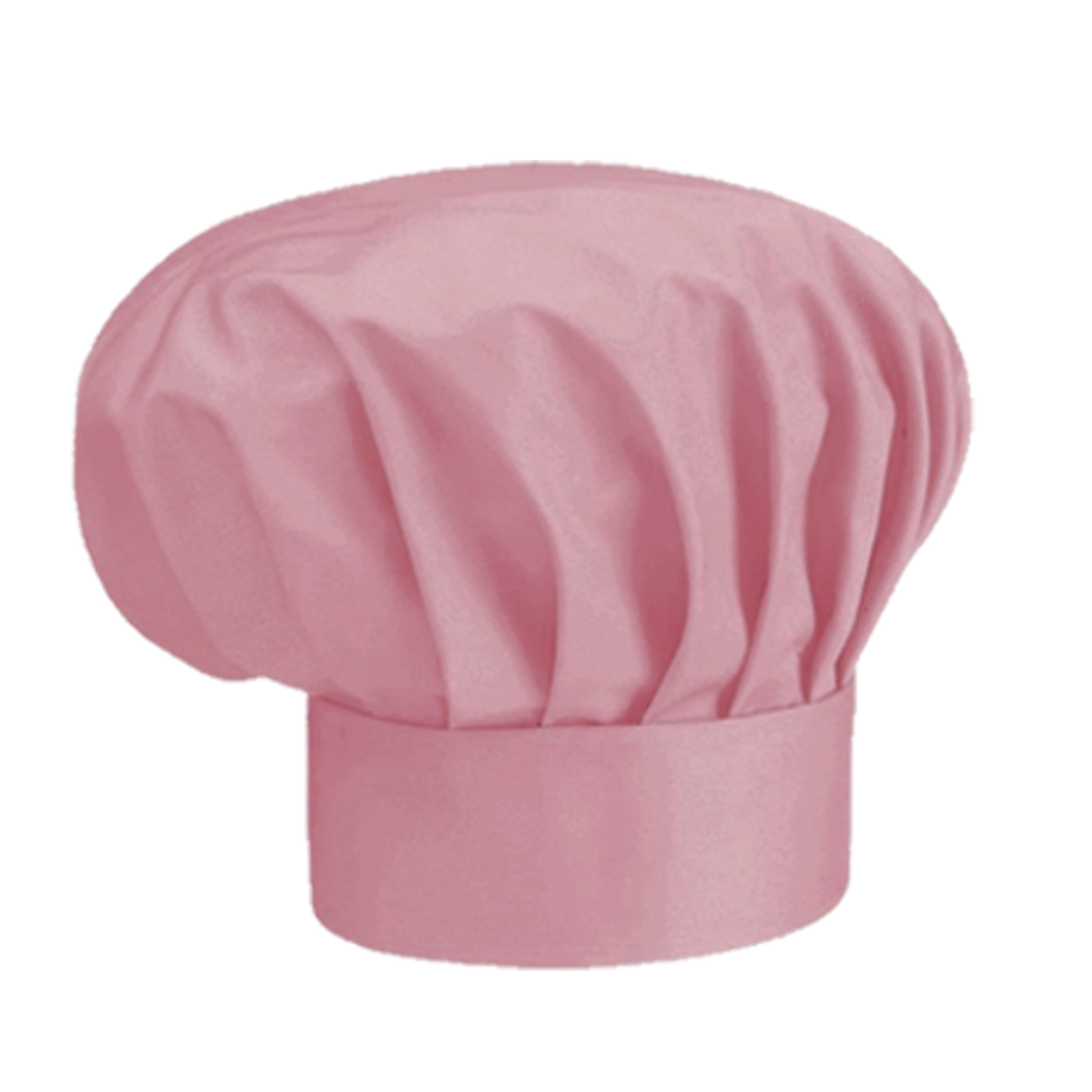 Stylish rose gold chef cap for restaurants and catering professionals