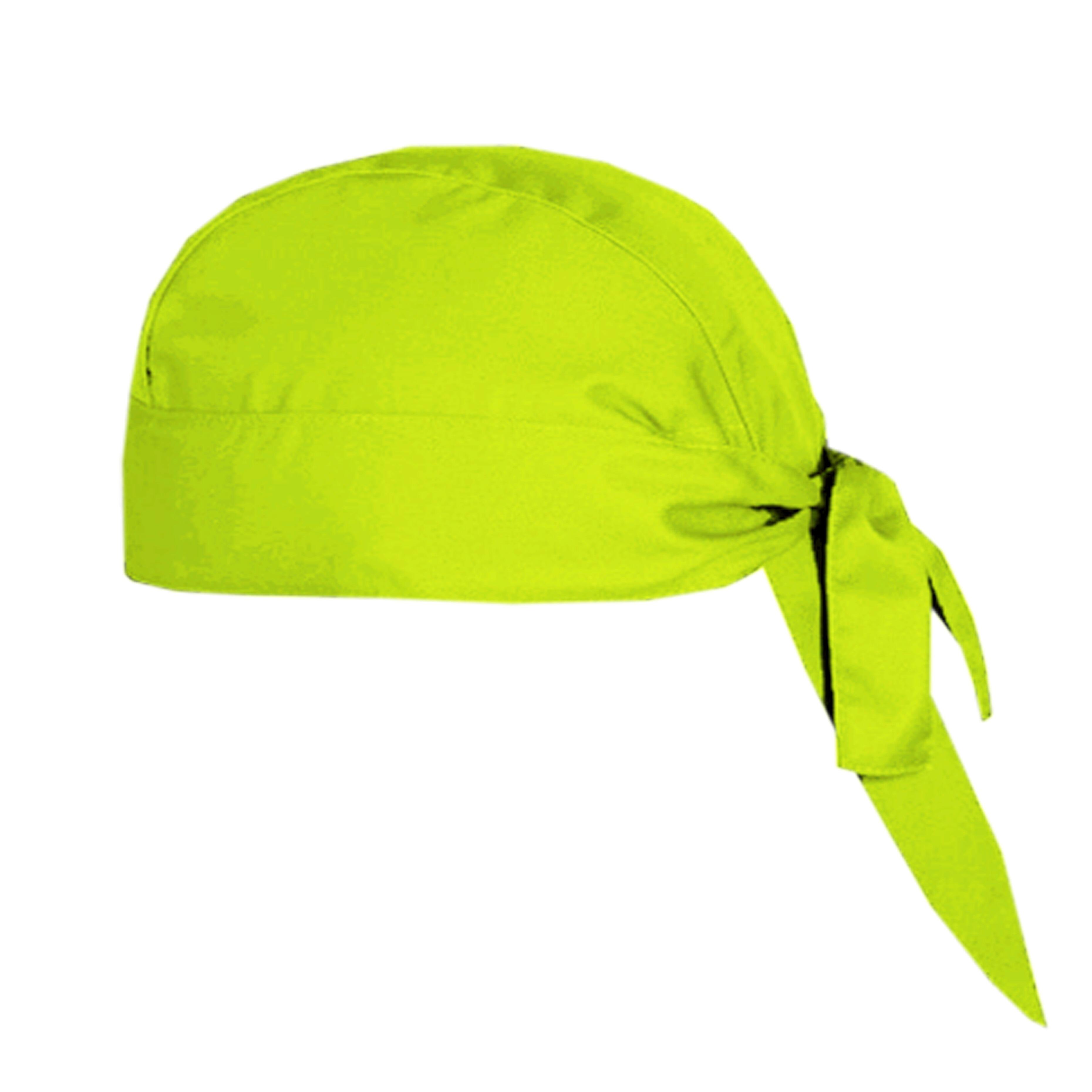 Professional Lime chef bandana for restaurants and catering