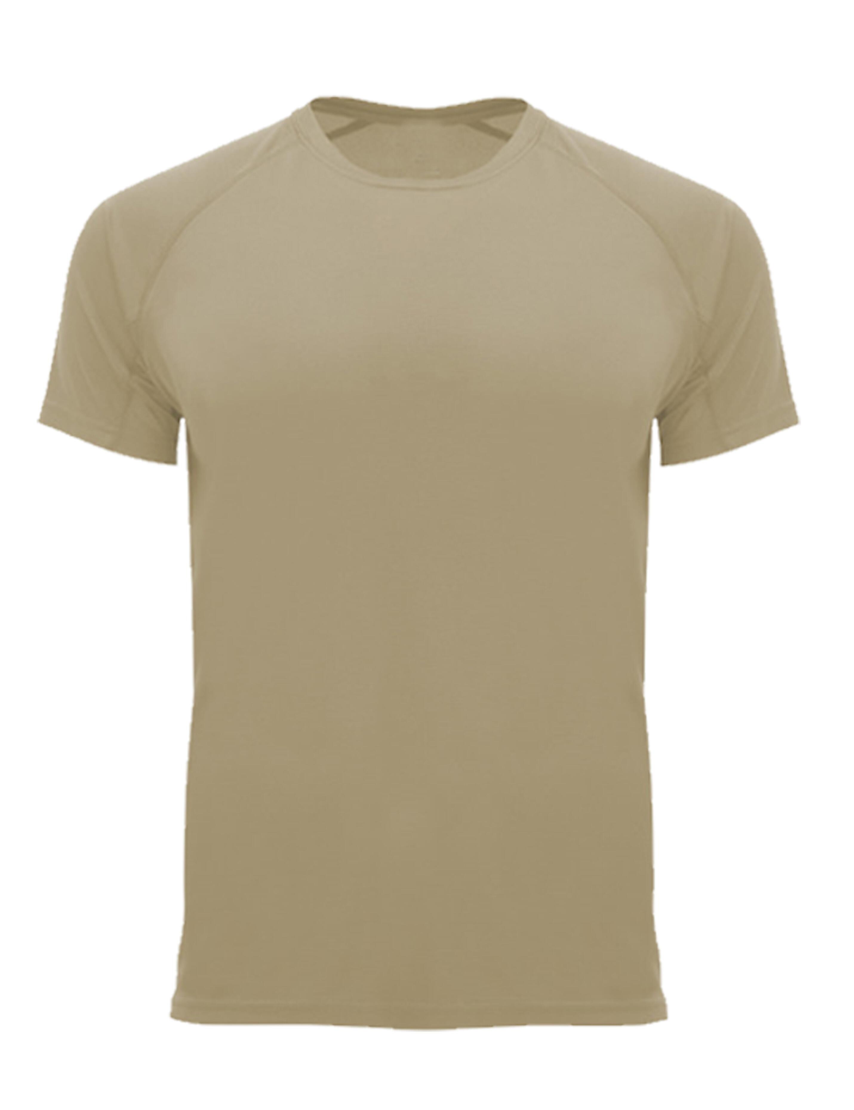 Cappuccino performance Dri Fit gym T-shirt with print option